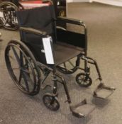 1 x Drive Silver Sport Self Propel Wheelchair With 18st Capacity - Comes in Good Condition as Pictur