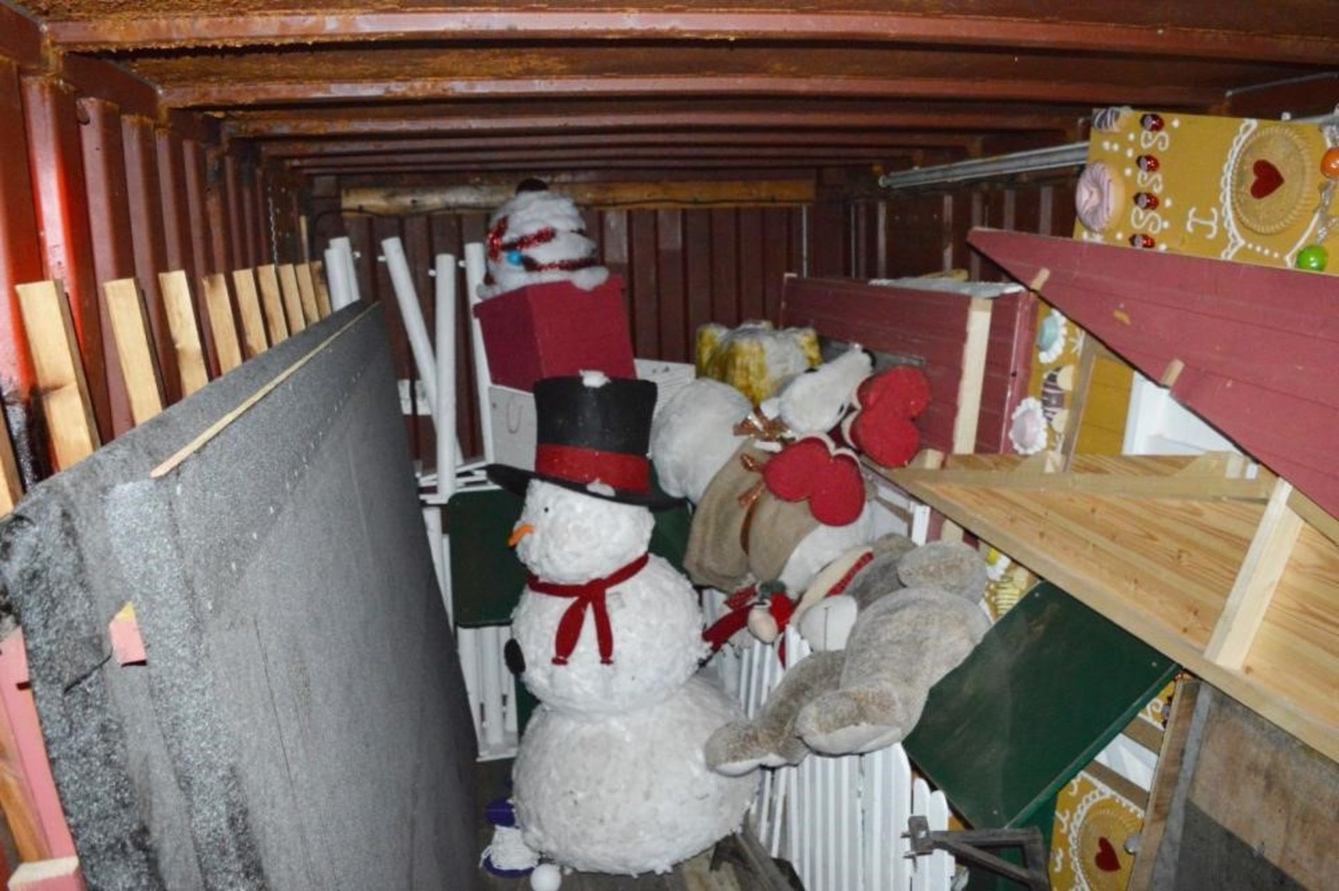 1 x Botany Bay Santas Grotto - Contents of Storage Container to Include Santas Grotto and Accessorie