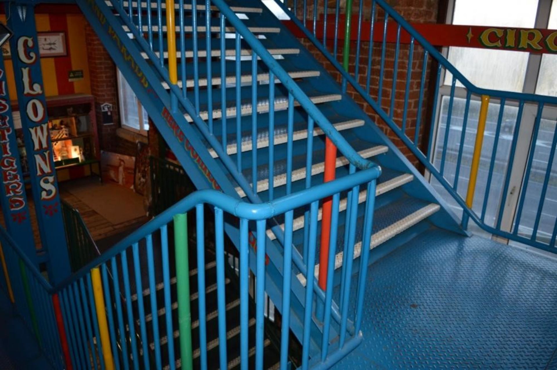 Botany Bay Heavy Duty Steel Customer Stairway - Covers Five Floors with an Overall Height of Approx - Image 13 of 30