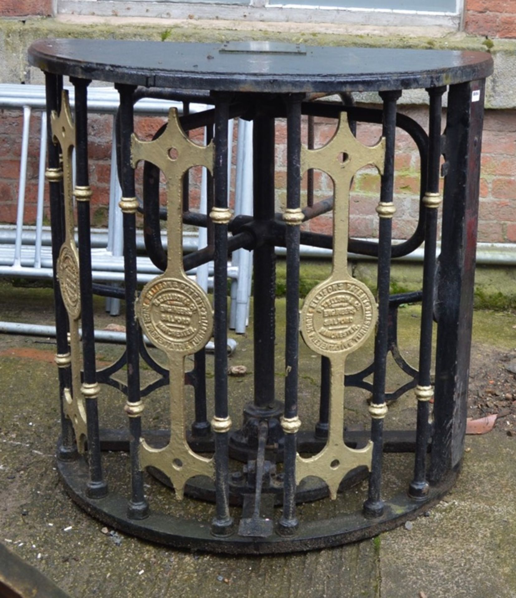 1 x Antique Turnstyle By R T Ellison & Co Engineers Salford Manchester - BB864 OS - CL351 - - Image 10 of 11