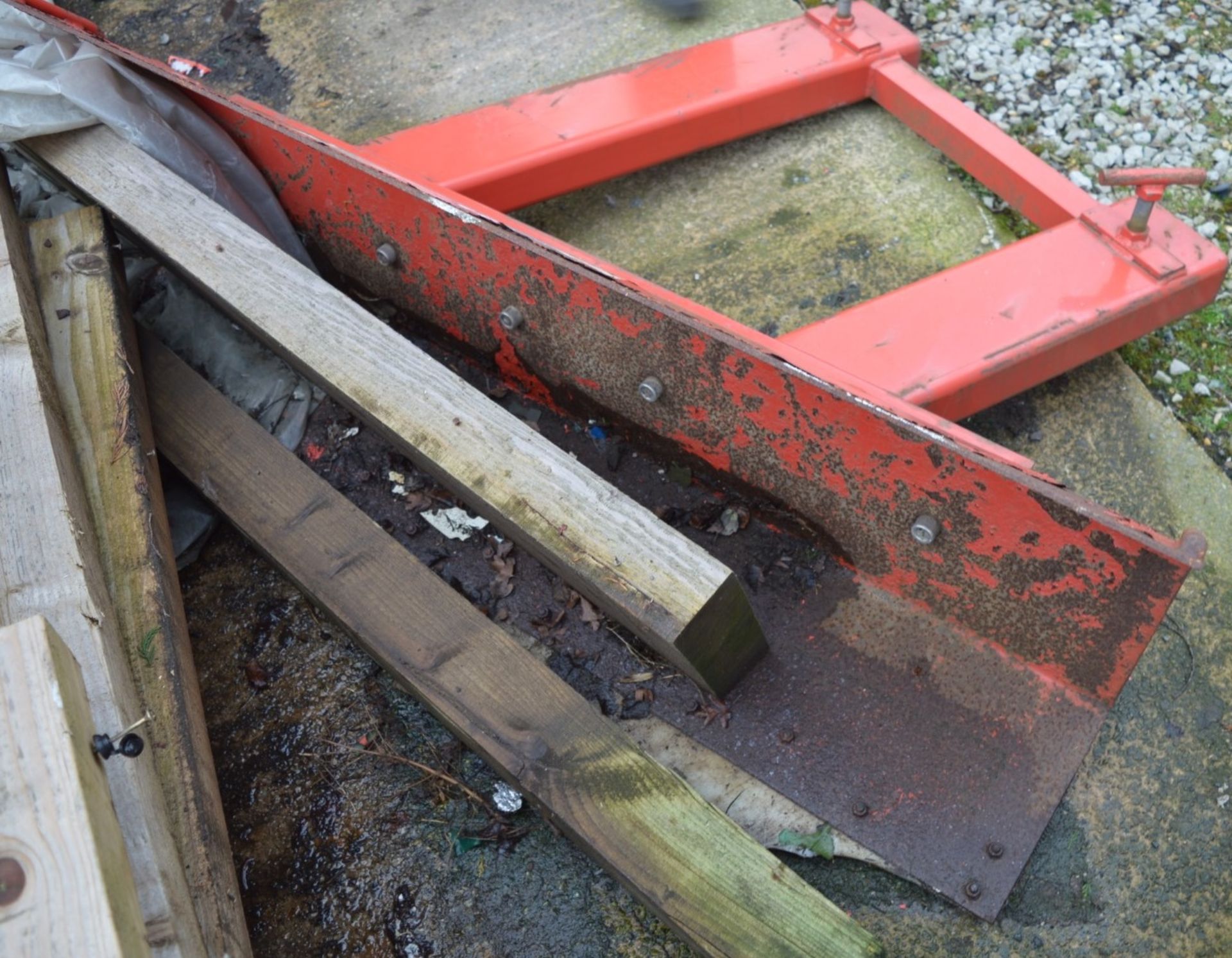 1 x Sterling Plus Forklift Truck Plough Attachment - Width 151 cms - Ref BB1639 OS - CL351 - - Image 4 of 4