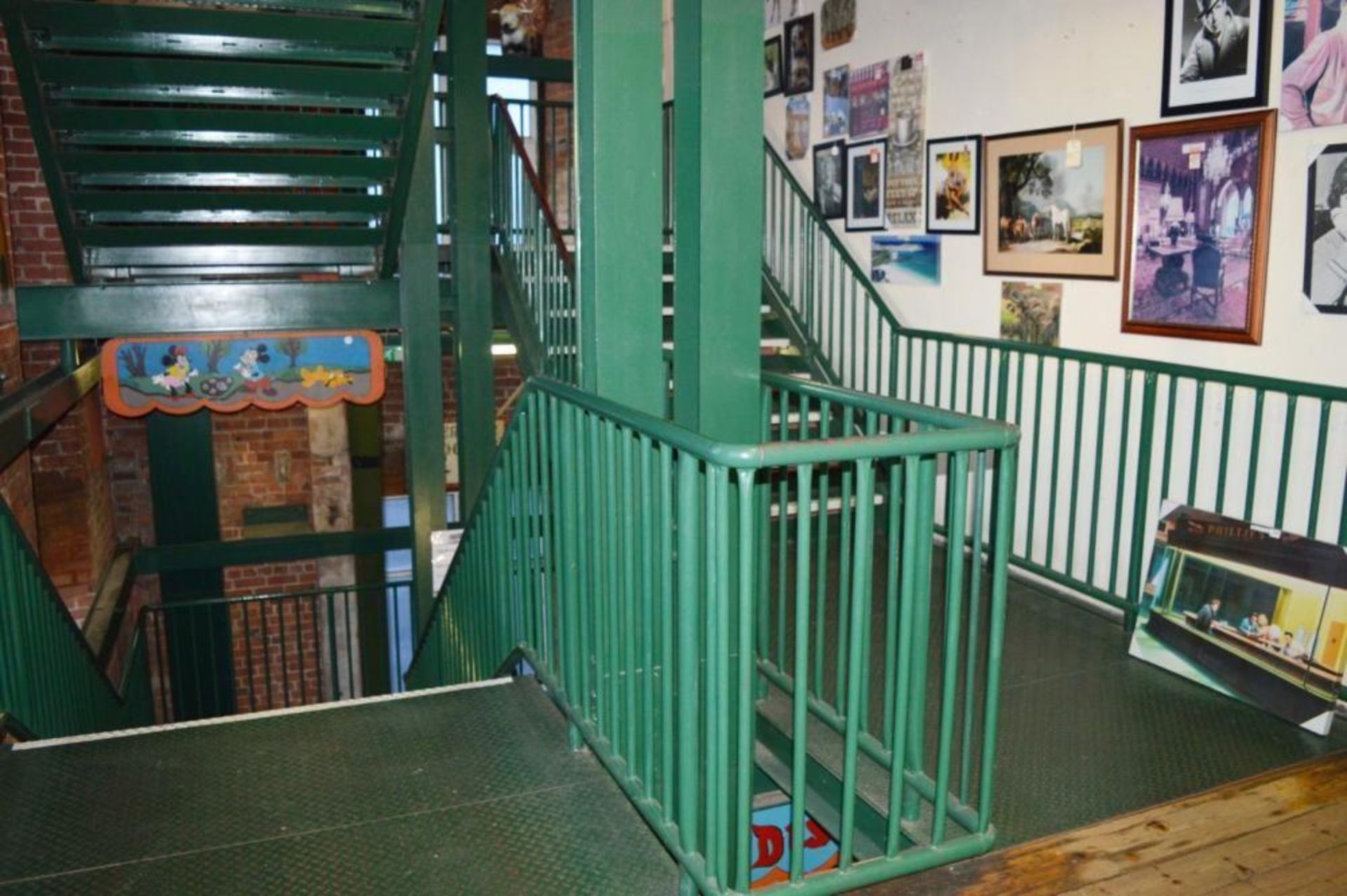 Botany Bay Heavy Duty Steel Customer Stairway - Covers Five Floors with an Overall Height of Approx - Image 11 of 30