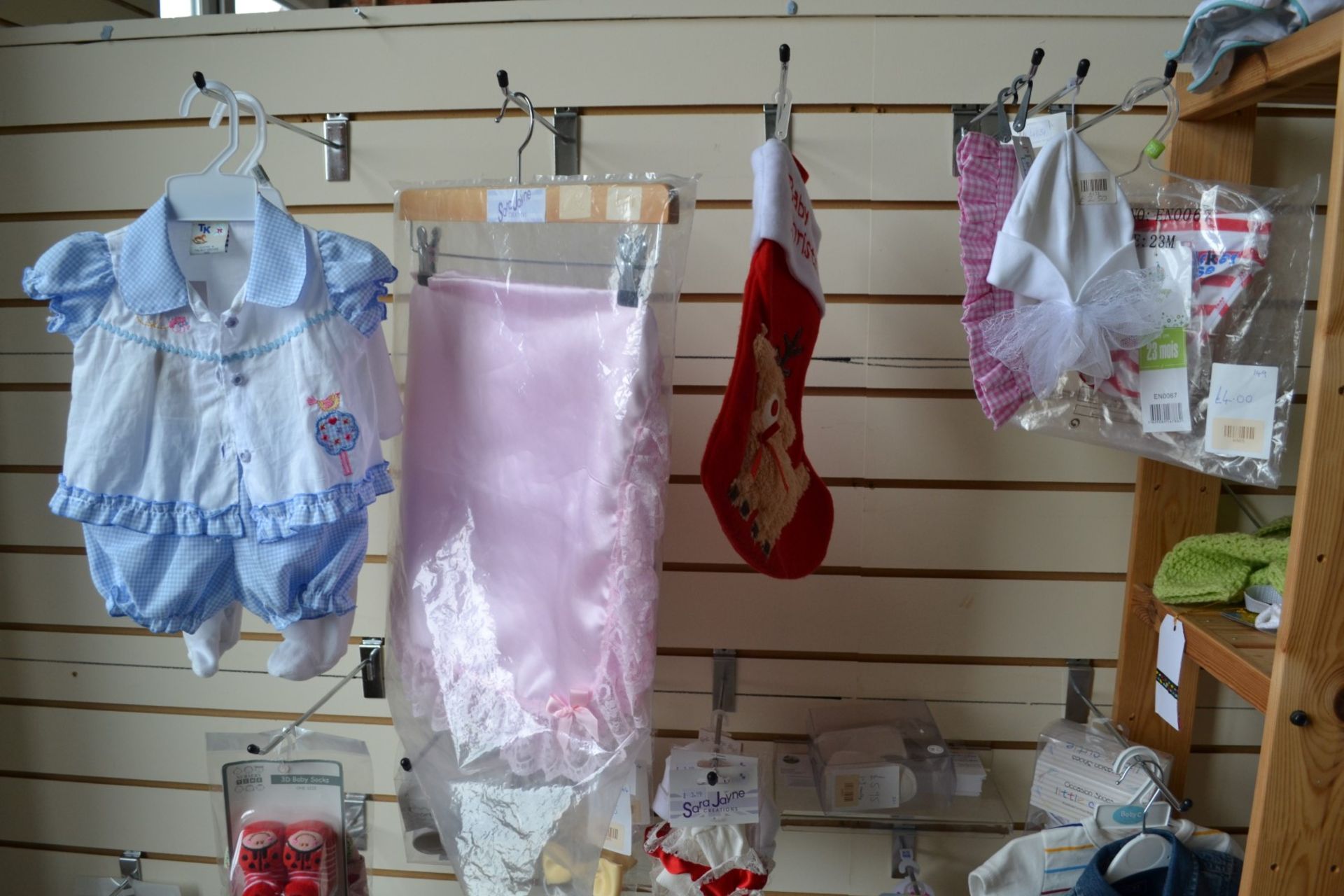 Approx 150 x Items Of Assorted Baby / Childrens Clothing, Accessories And Toys - Includes Pine Unit - Image 3 of 9