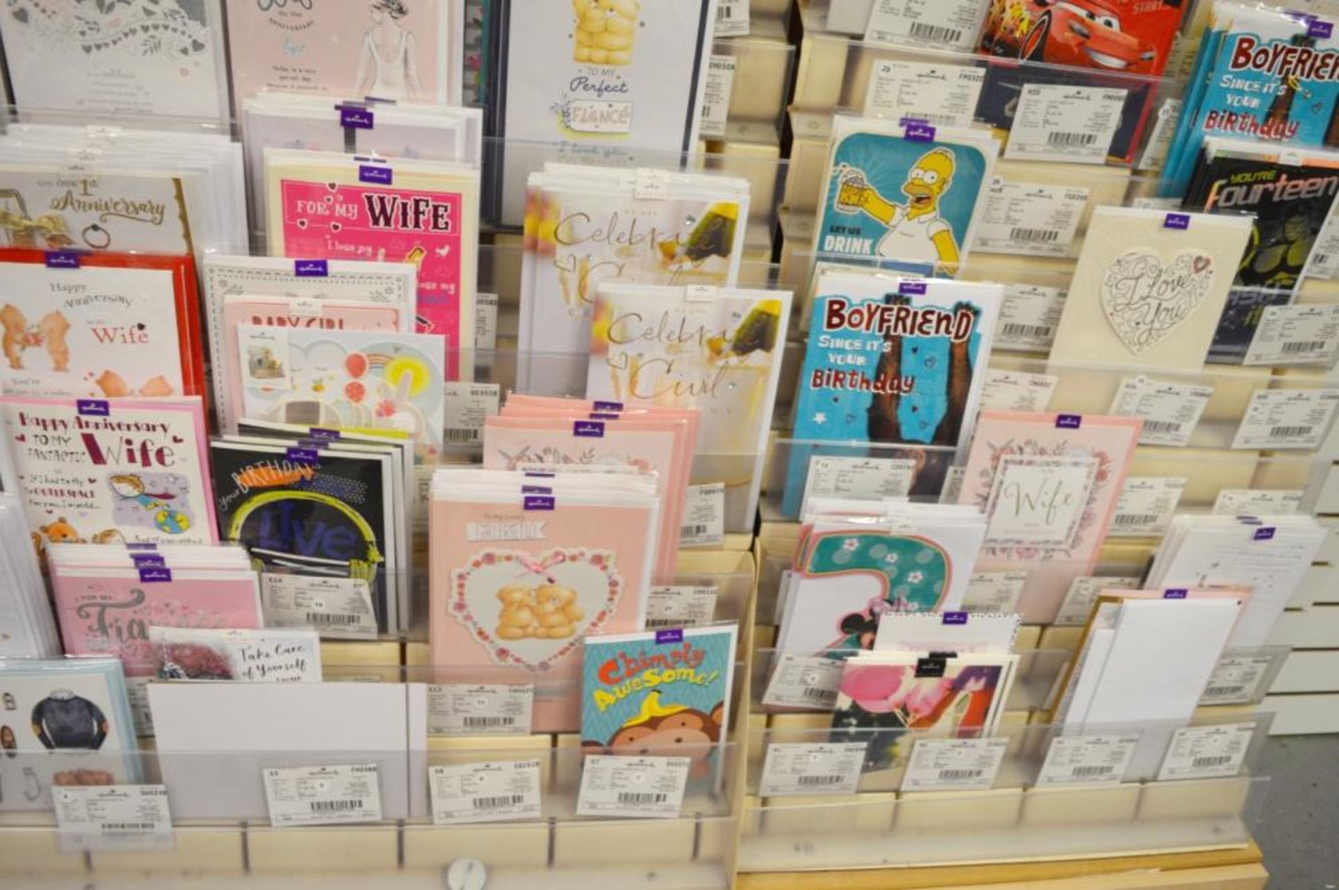 1 x Retail Card Stand With Stock - Includes 21ft Card Stand and Huge Amount of Cards For All Occasio - Image 20 of 20