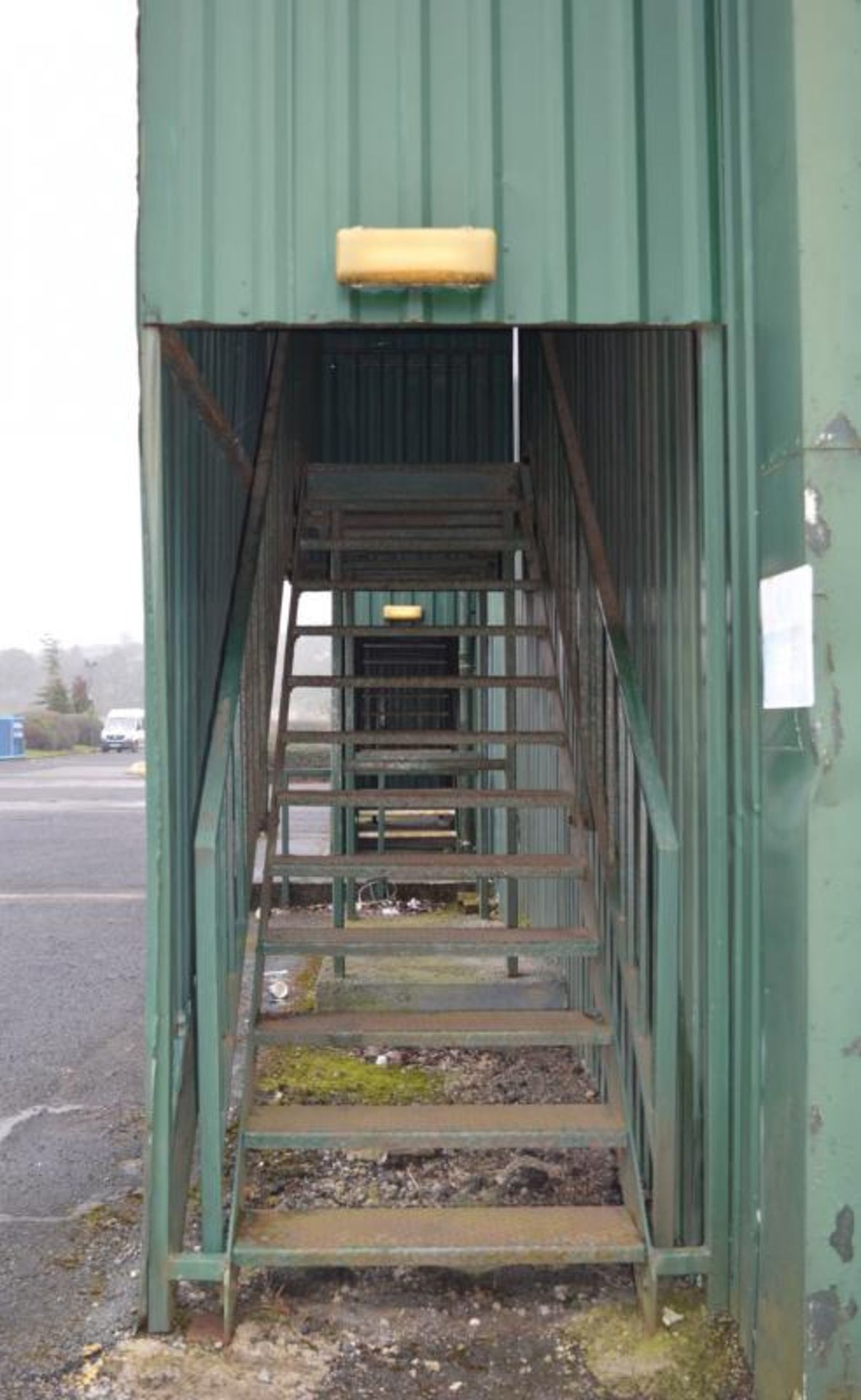 1 x External Fire Escape Stairs With Enclosure - Ref BB000 OS - CL351 - Location: Chorley PR6 - Image 4 of 12
