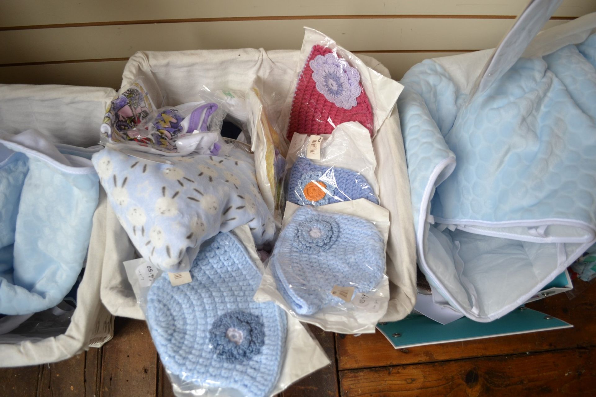 Approx 150 x Items Of Assorted Baby / Childrens Clothing, Accessories And Toys - Includes Pine Unit - Image 7 of 9