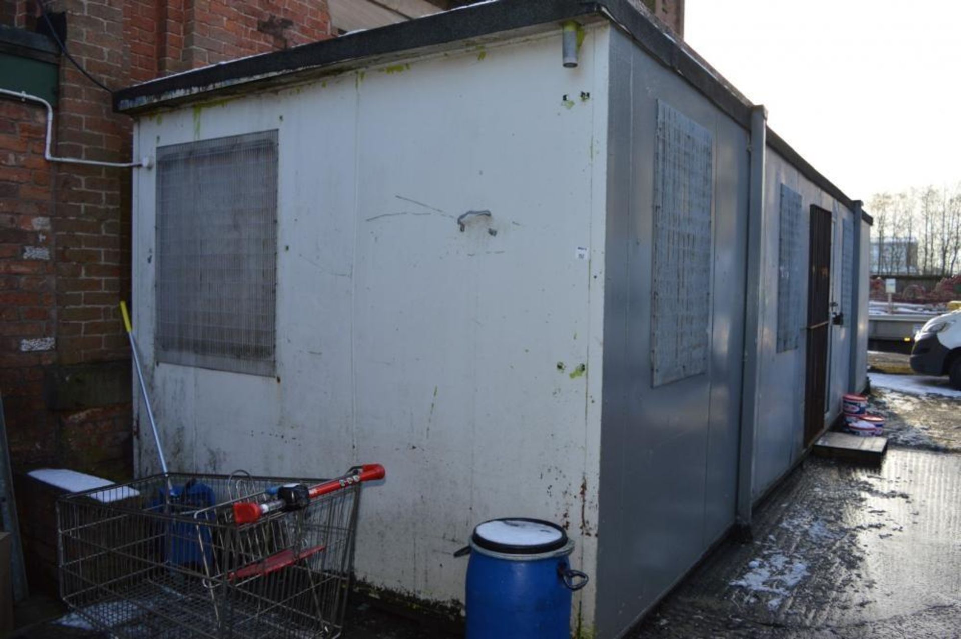 1 x Mobile Office Workshop Cabin With Security Windows and Doors - Features Internal Lightings, Heat - Image 6 of 6