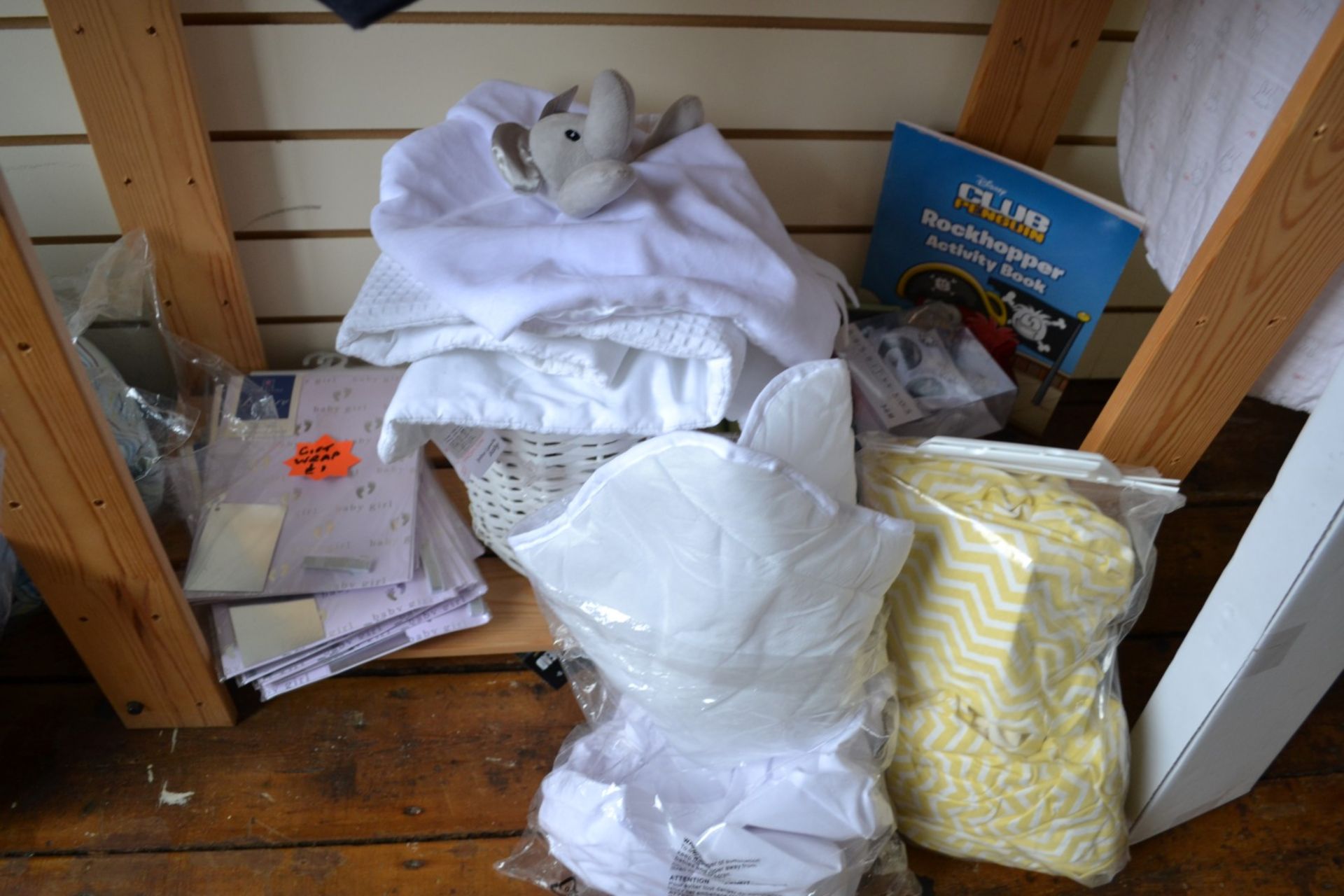 Approx 150 x Items Of Assorted Baby / Childrens Clothing, Accessories And Toys - Includes Pine Unit - Image 5 of 9