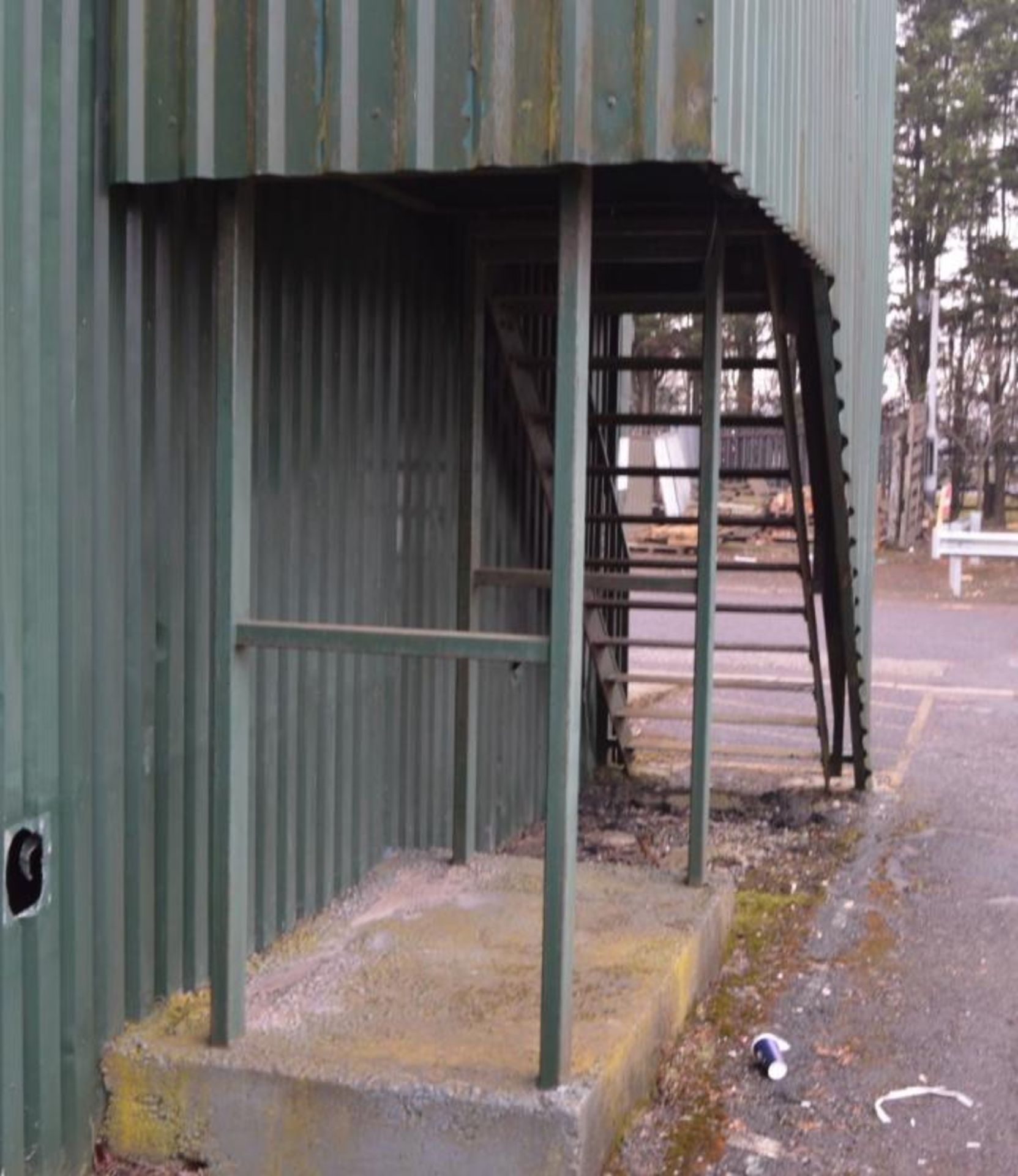 1 x External Fire Escape Stairs With Enclosure - Ref BB000 OS - CL351 - Location: Chorley PR6 - Image 2 of 11