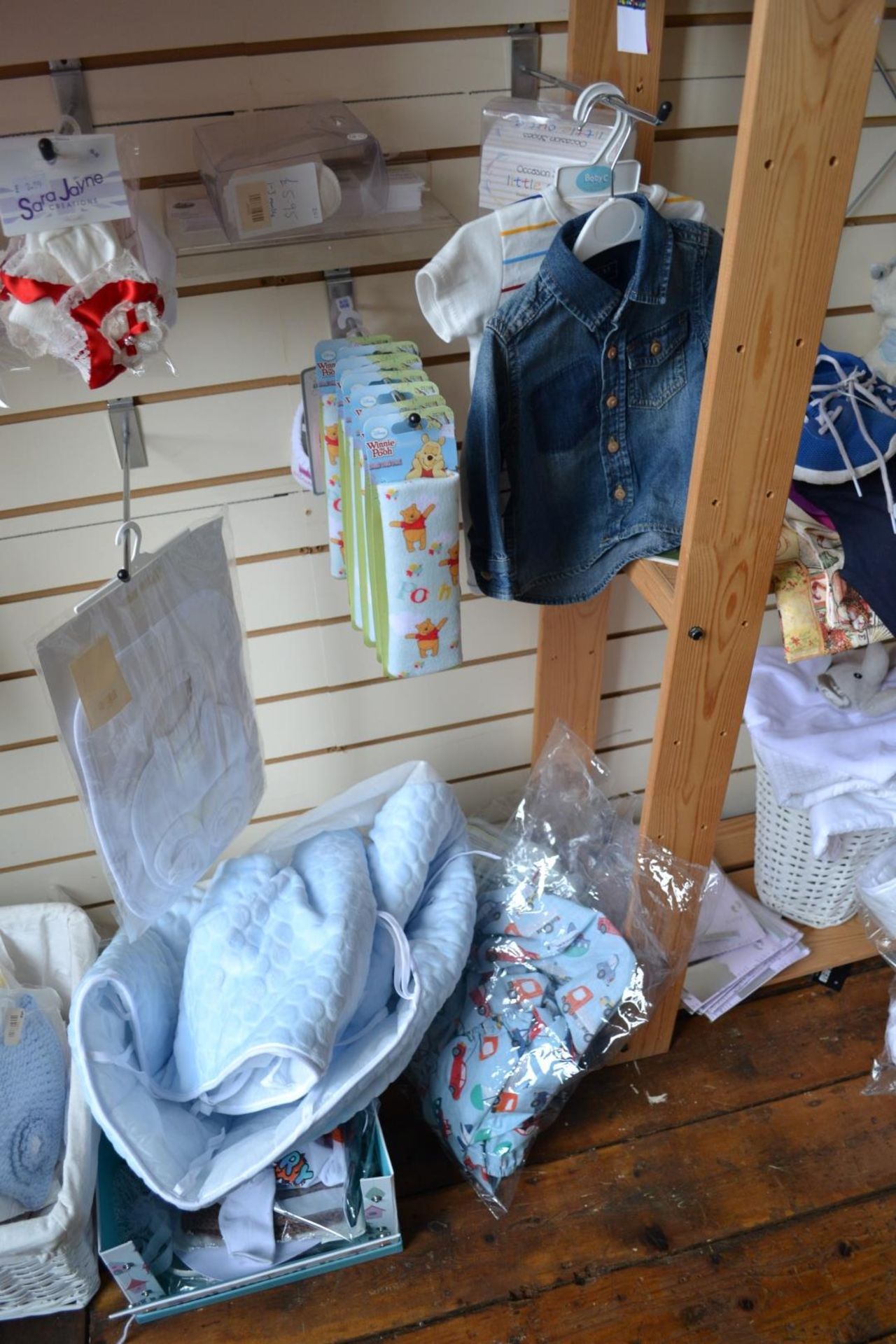 Approx 150 x Items Of Assorted Baby / Childrens Clothing, Accessories And Toys - Includes Pine Unit - Image 6 of 9