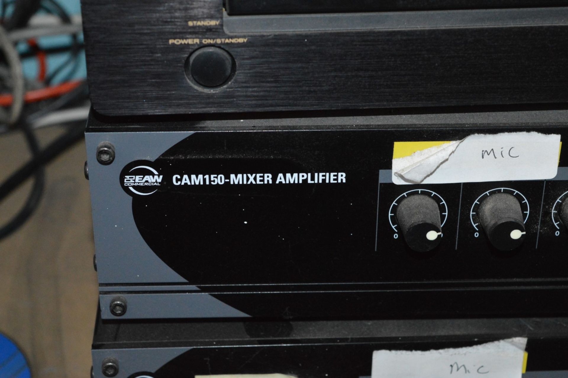 2 x EAW CAM150 Mixer Amplifiers 150w 100v and 1 x Marantz 5 Disc CD Changer - Ref BB1655 FO - - Image 3 of 3