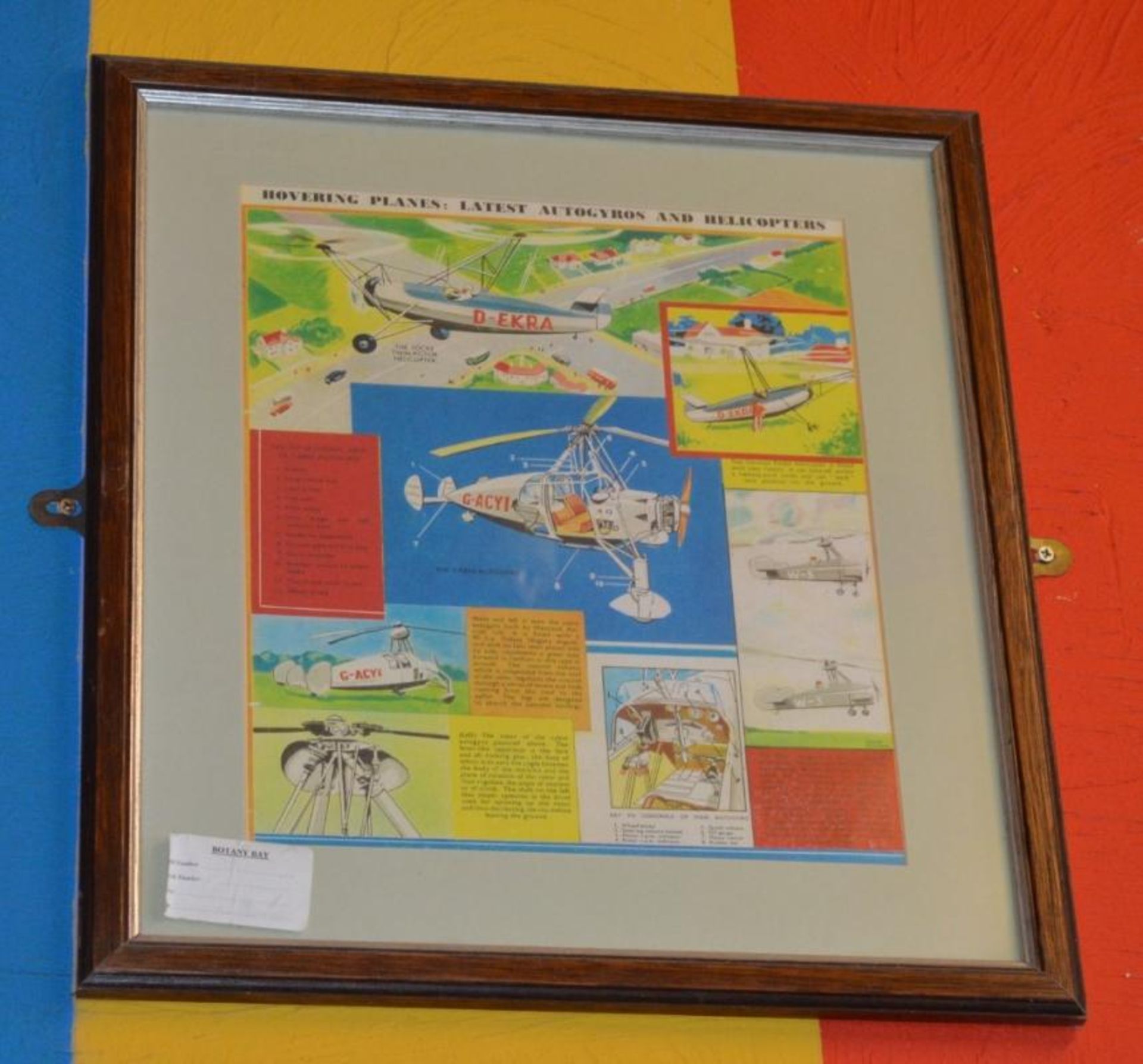 4 x Various Framed Helicopter Pictures - Ref BB000 - CL351 - Location: Chorley PR6