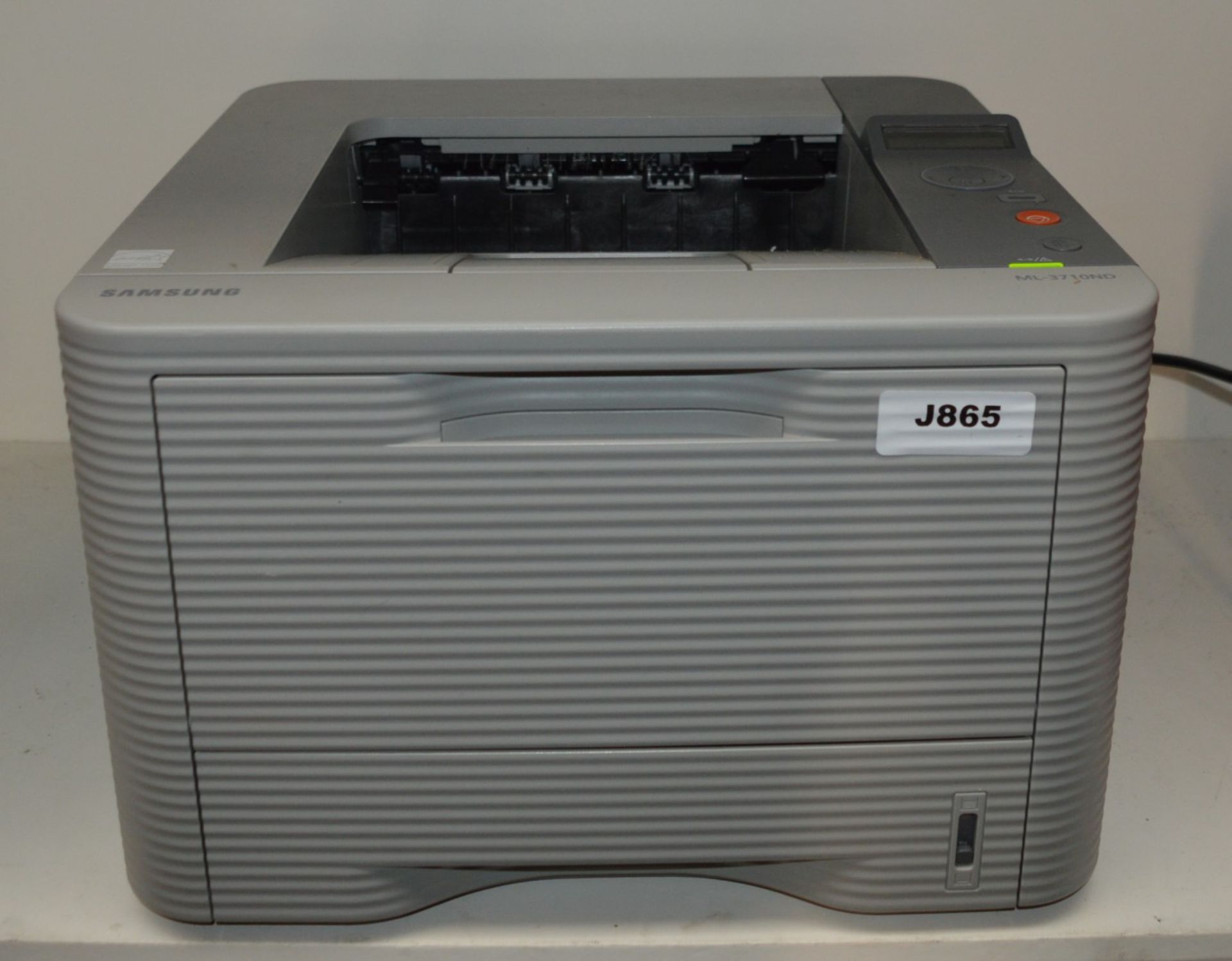 1 x Samsung ML-3710ND Mono Laser Printer - 69% Toner Capacity - Tested and Working - Please See Test - Image 2 of 4