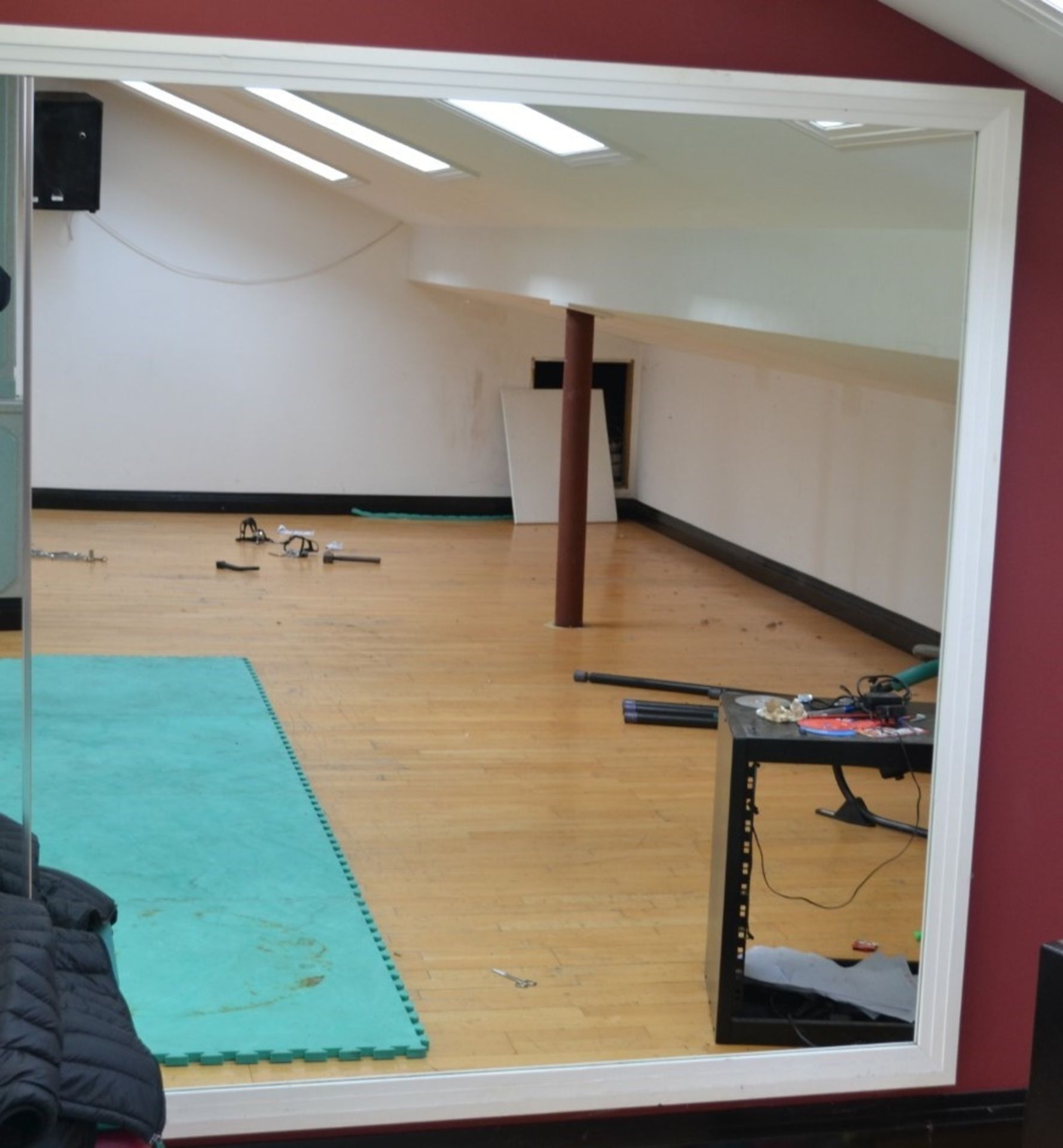 2 x Fitness Studio Mirrors - Pair of - Dimensions:H155 x L150cm - Ref: J2013/1FDS - CL356 - - Image 2 of 2