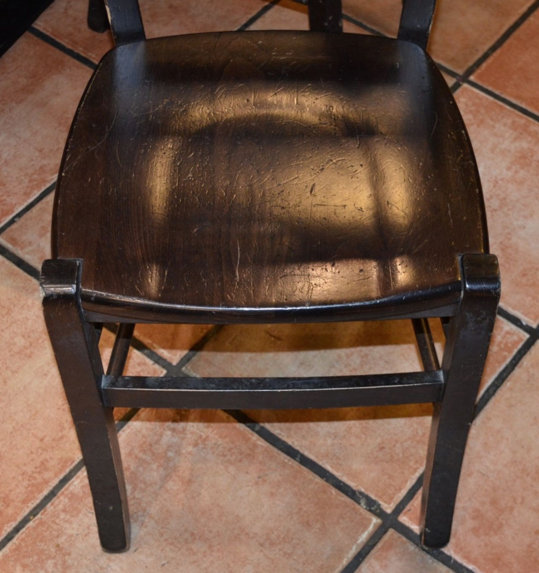 10 x Assorted Rustic Restaurant Dining Chairs - Taken From A Popular Eatery - Manchester M17 - Image 2 of 6