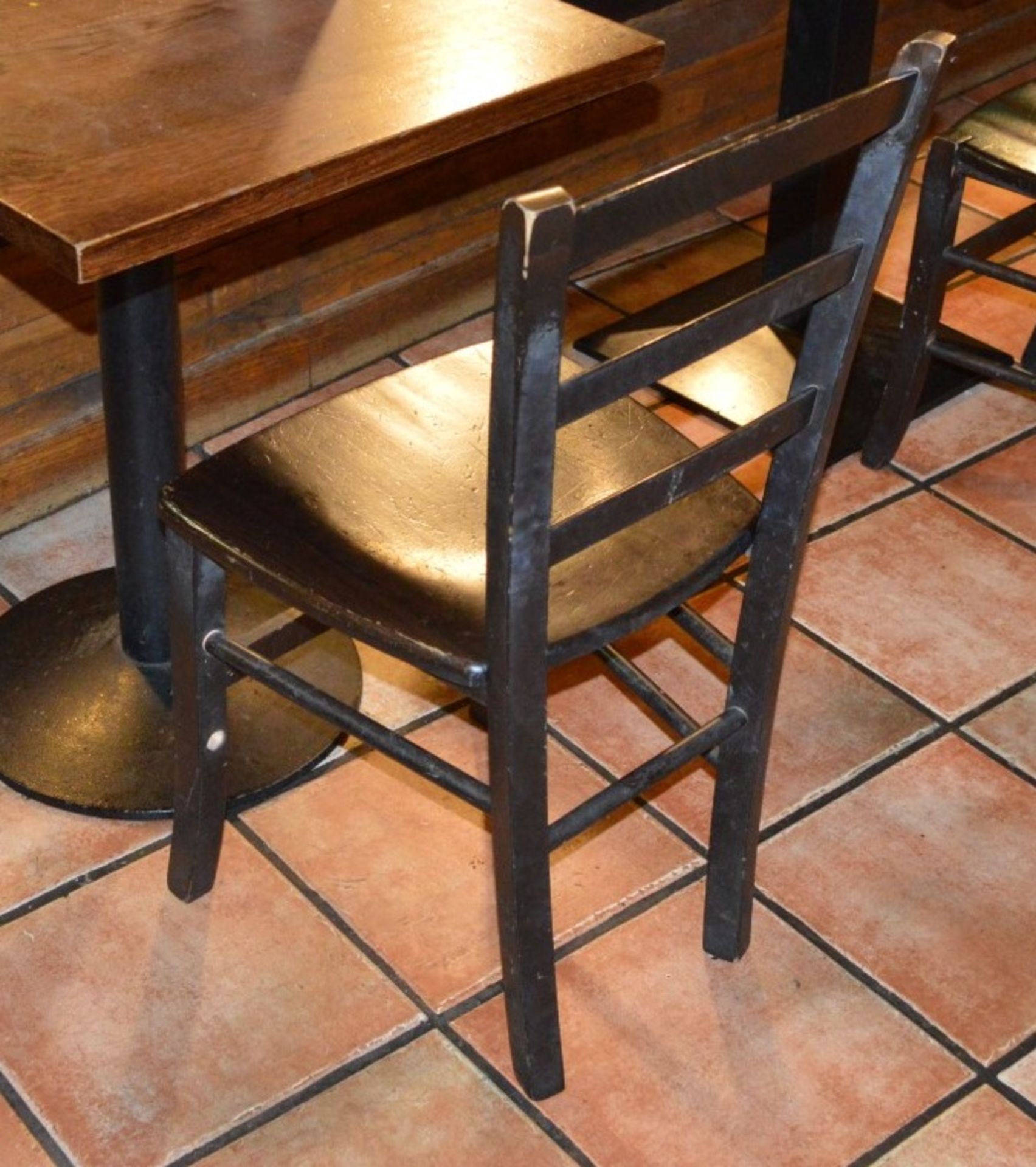 10 x Assorted Rustic Restaurant Dining Chairs - Taken From A Popular Eatery - Manchester M17 - Image 4 of 6