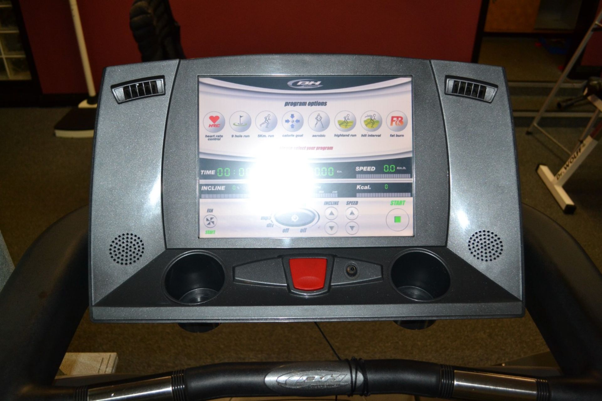 1 x BH Fitness Treadmill Model BH 300T - Dimensions: L230 x H150 x W82cm - Ref: J2051/1FG - - Image 3 of 3