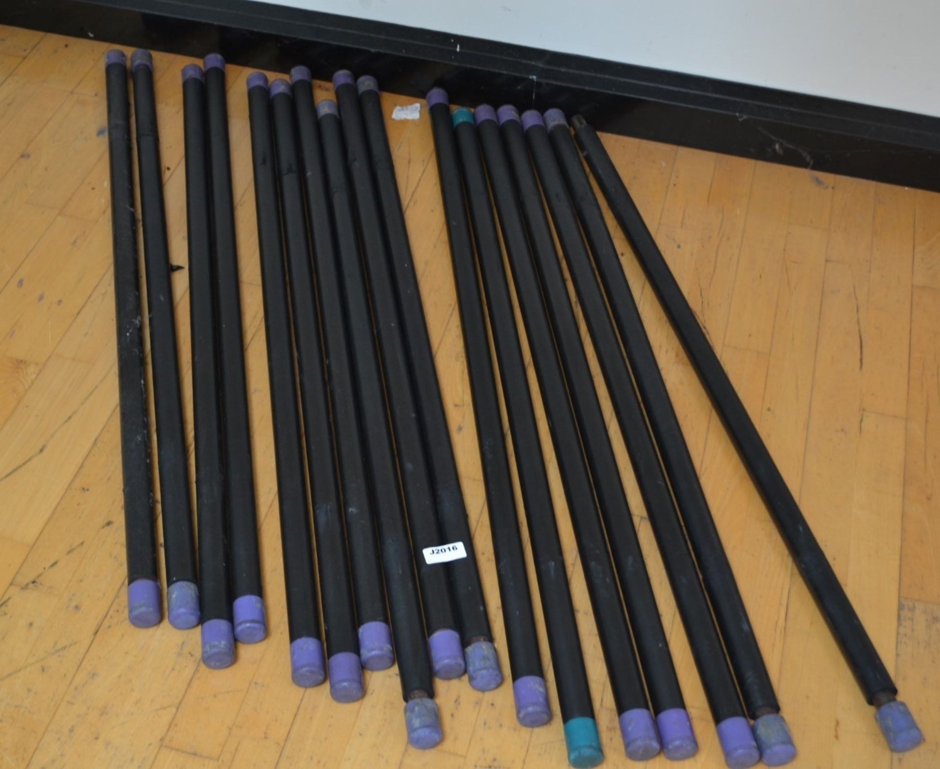 17 x Soft Grip Aerobic Weighted Bars