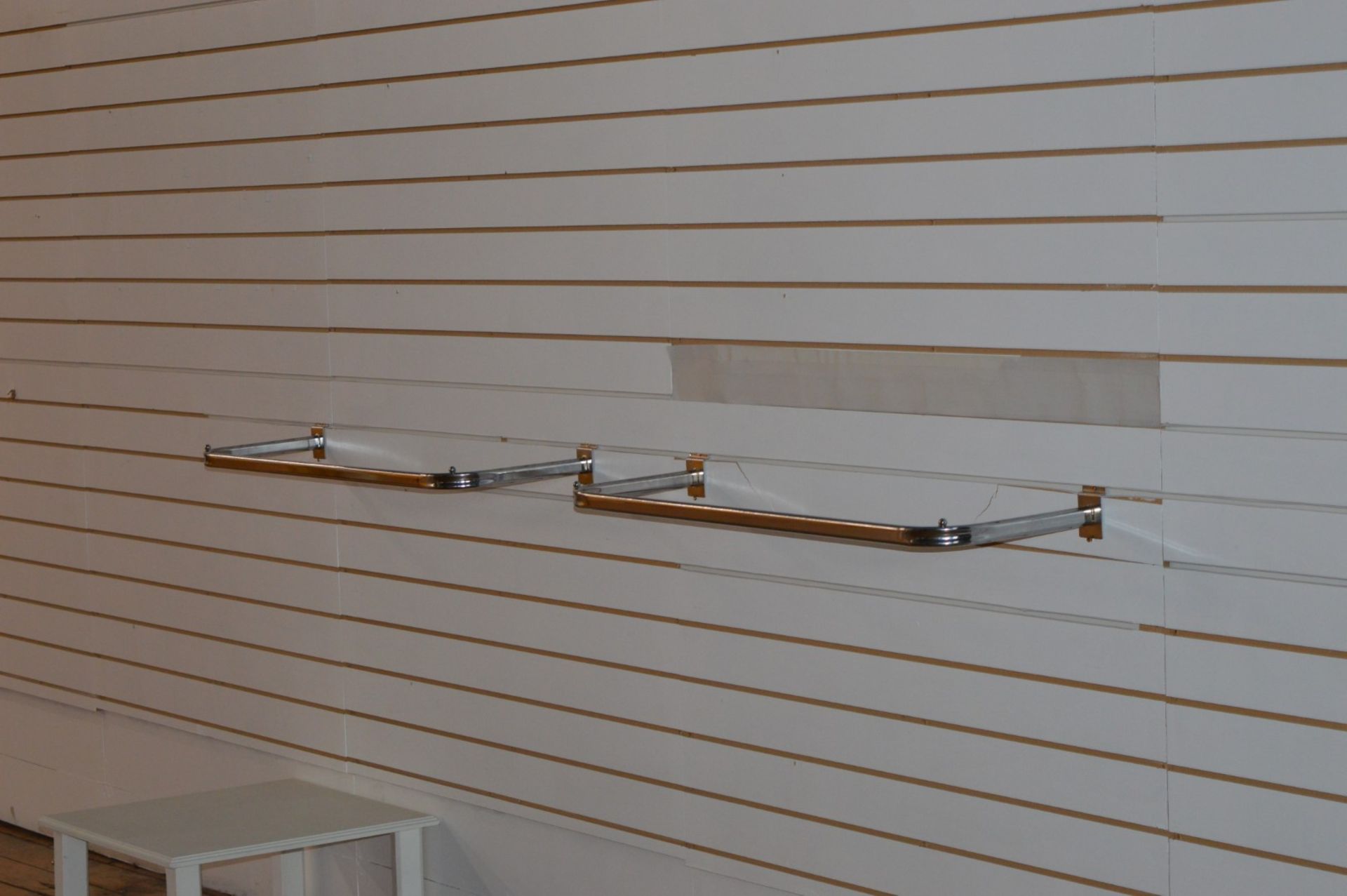 Approximately 300 x Slat Wall Rails - Various Styles and Sizes Included - Please See Pictures For - Image 12 of 19