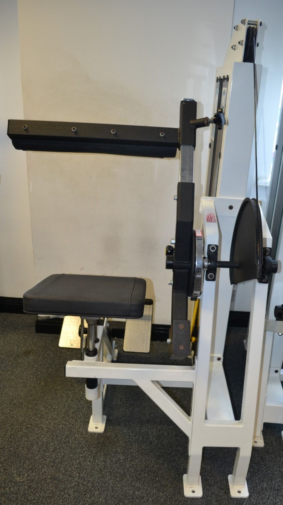 1 x Force Lower Back Pin Loaded Gym Machine With 100kg Weights - Ref: J2026 - Image 2 of 4