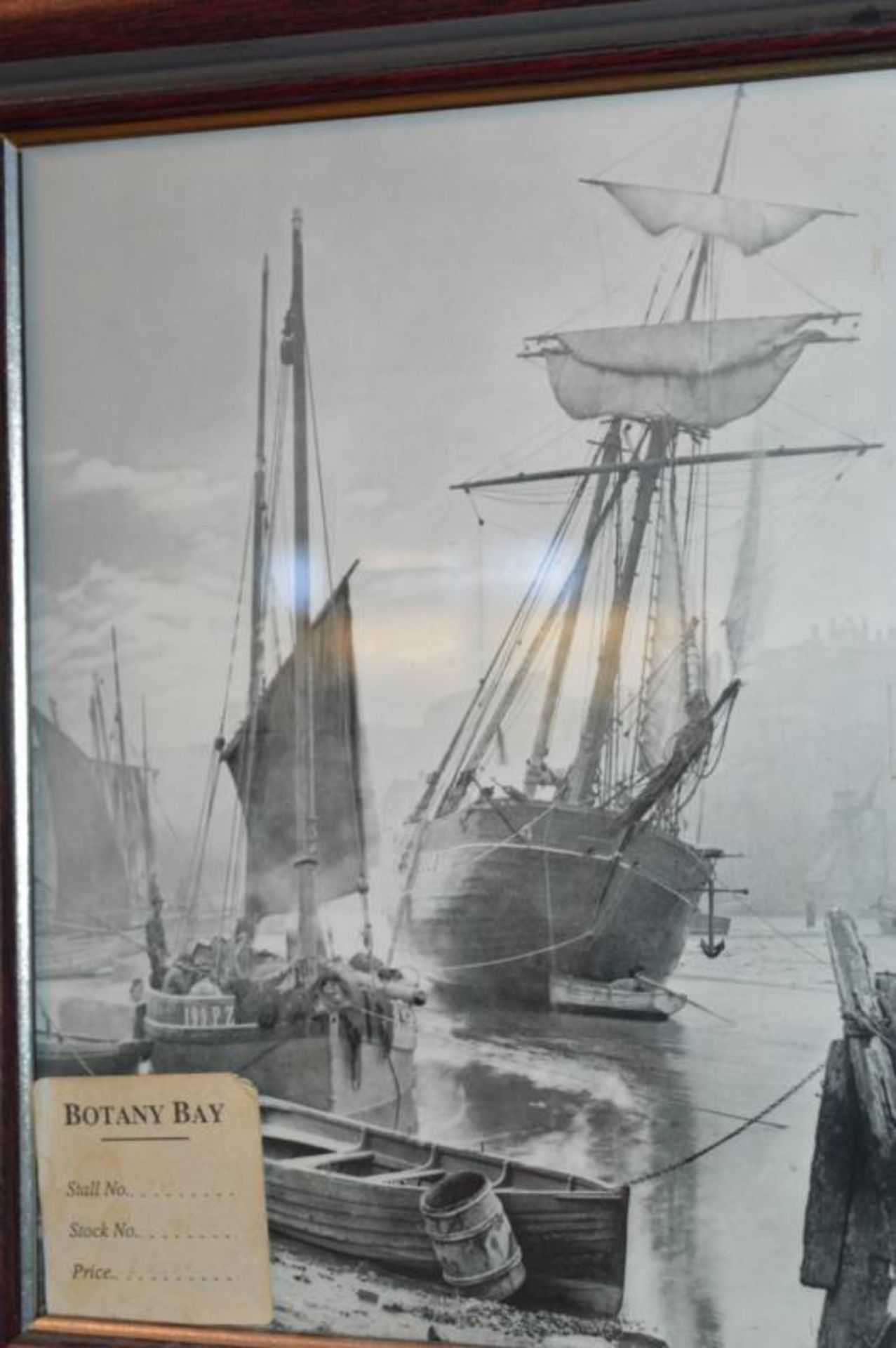 1 x Framed Maritime Picture - 28 x 34 cms - Ref BB126 SF - CL351 - Location: Chorley PR6 - Image 2 of 2