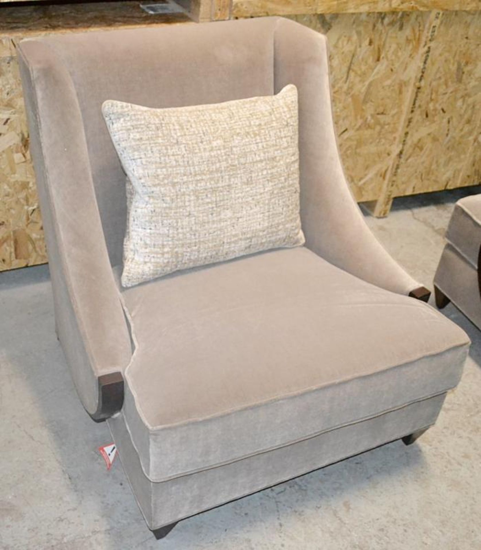 1 x Christopher Guy Val D'Isere Armchair - Colour: Light Mocha - Ref: 5800305/B - CL087 - B1/19 - Lo - Image 2 of 10