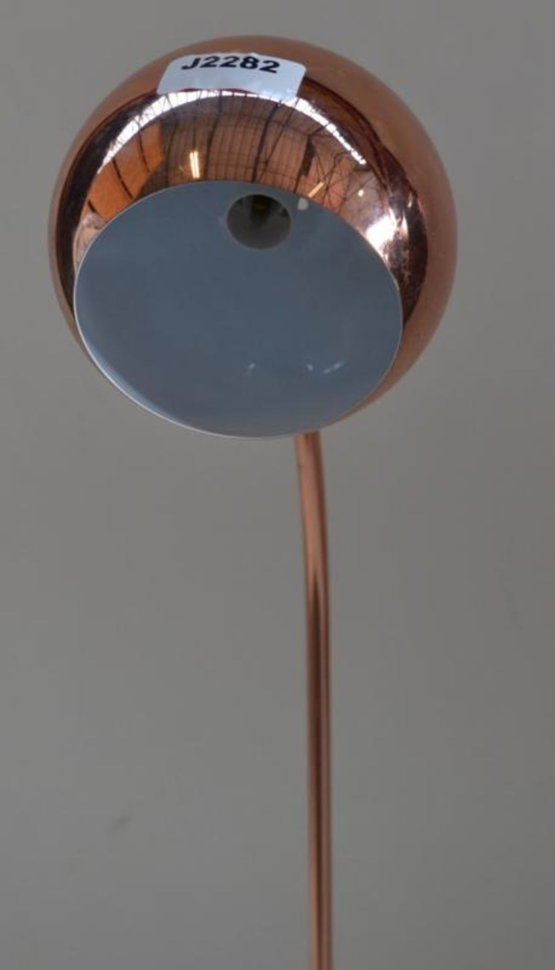1 x Ex Display 1 Light Magnetic Head Floor Lamp Copper - CL364 - Ref:WH- J2282 - Location: Altrincha - Image 4 of 4