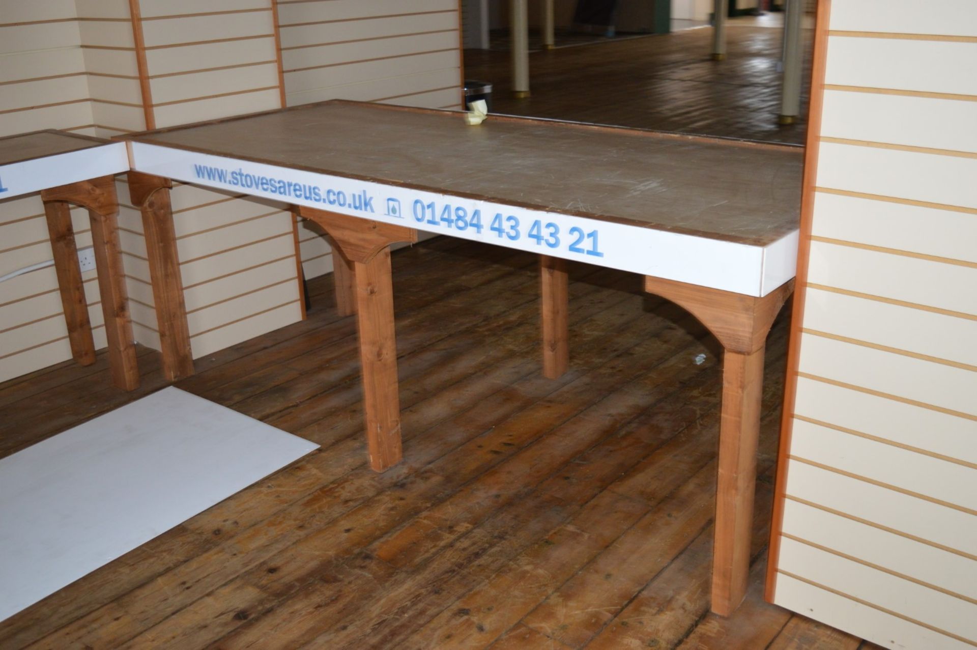 8 x Large Tables - Ideal For Exhibitions or Indoor Jumble Sales etc - Ref BB1700 - CL351 - Location:
