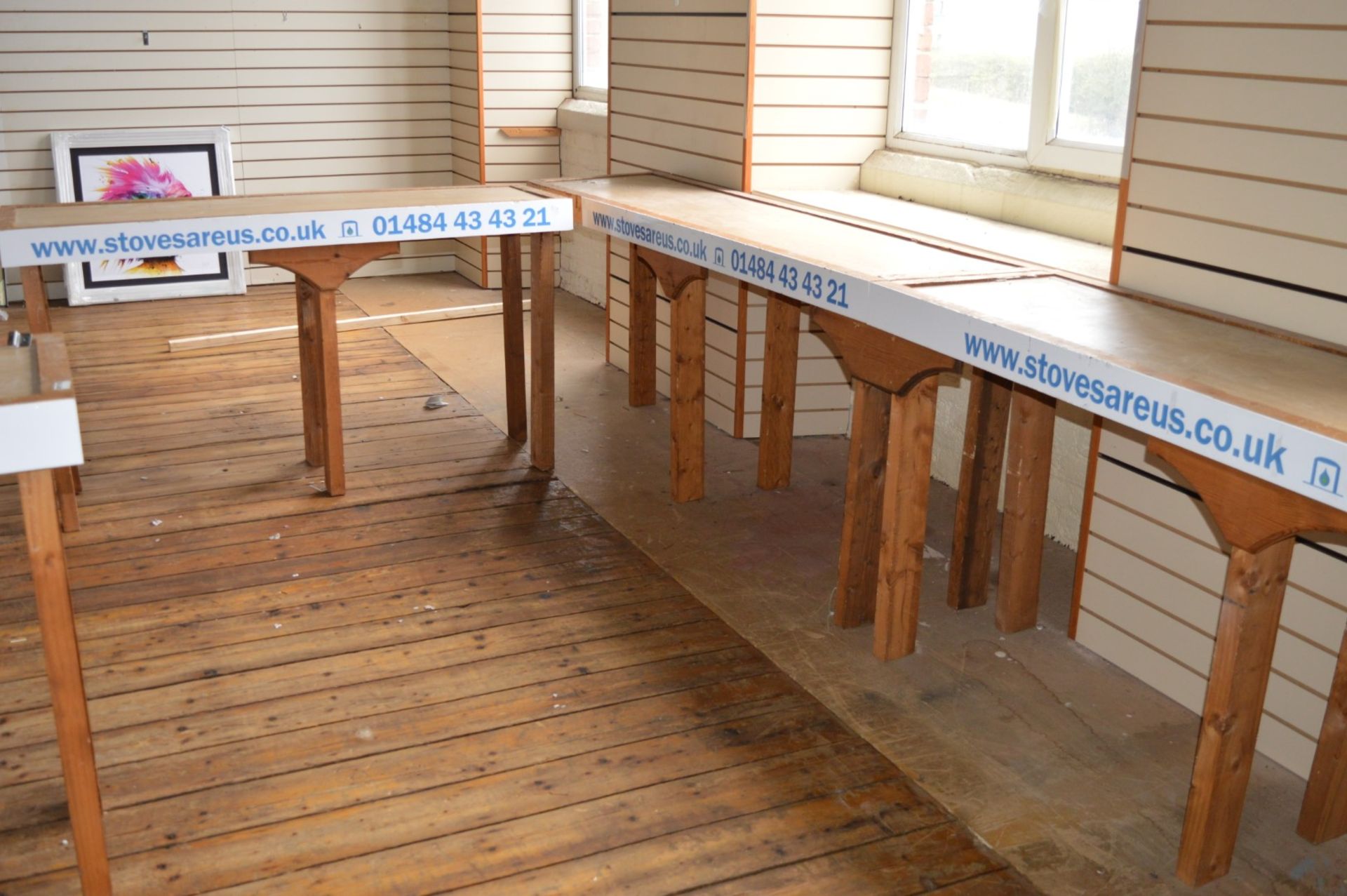 8 x Large Tables - Ideal For Exhibitions or Indoor Jumble Sales etc - Ref BB1700 - CL351 - Location: - Image 4 of 6