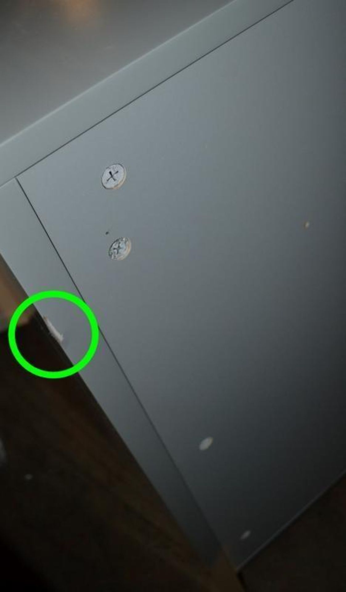 1 x Winchester 1-Door, 1-Drawer Bathroom Storage Unit In Light Grey - Ex-Display Stock - Dimensions: - Image 4 of 5