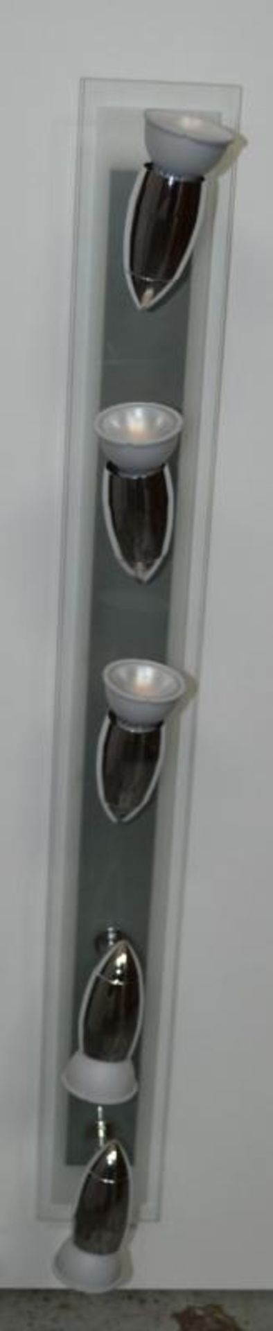 1 x Ex Display Saturn 5 Light Ceiling Spotlight Polished Chrome - CL364 - Ref: ERP2-12690 - Location - Image 2 of 2