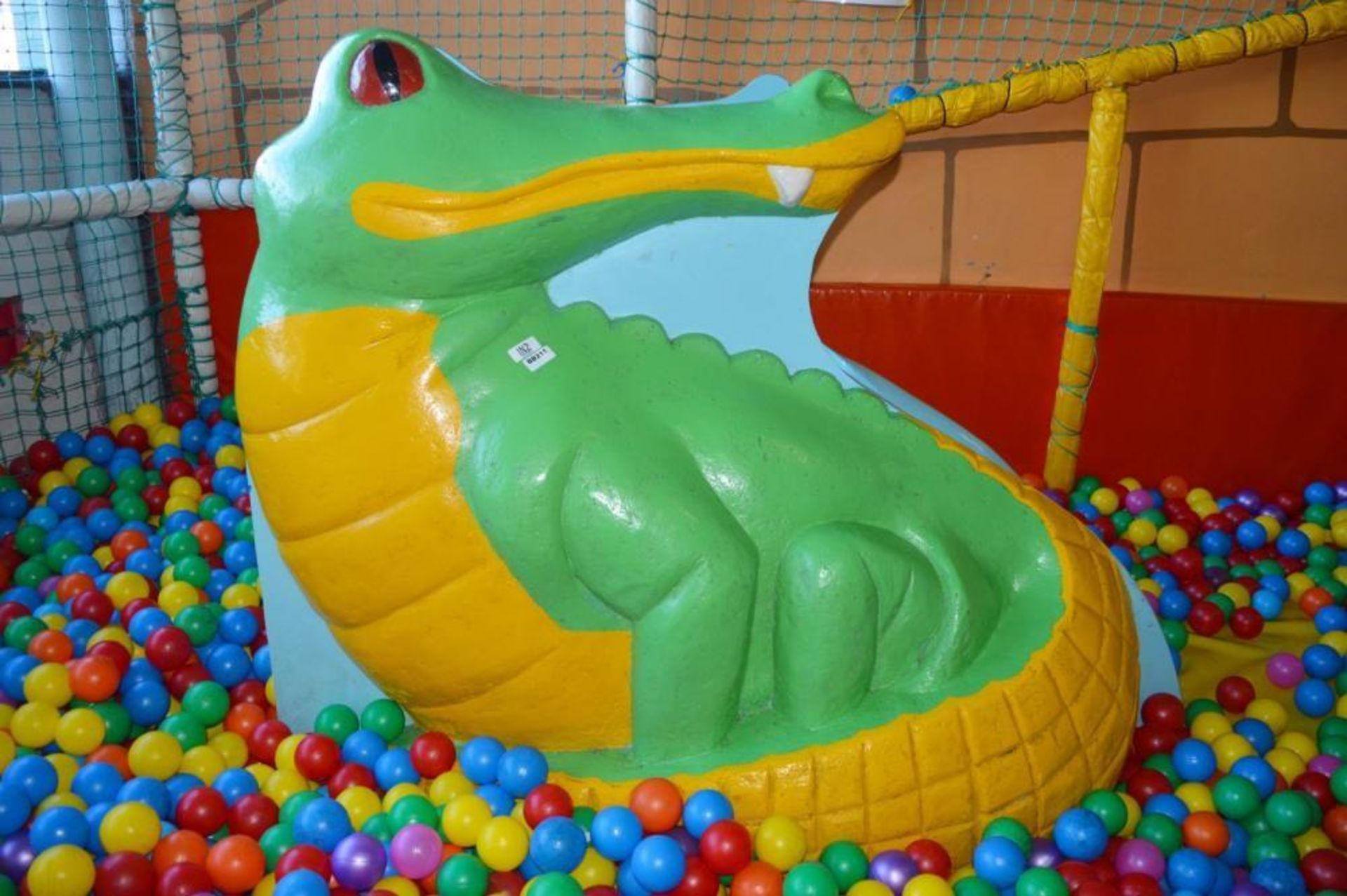 1 x Childrens Crocodile Slide - H130 x W100 x D160 cms - Ref BB211 PTP - CL351 - Location: Chorley