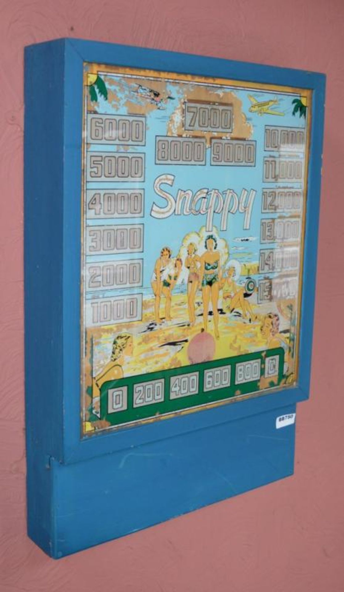 1 x Vintage Amusement Arcade Game - 31 x 21 Inches- Ref BB750 - CL351 - Location: Chorley PR6