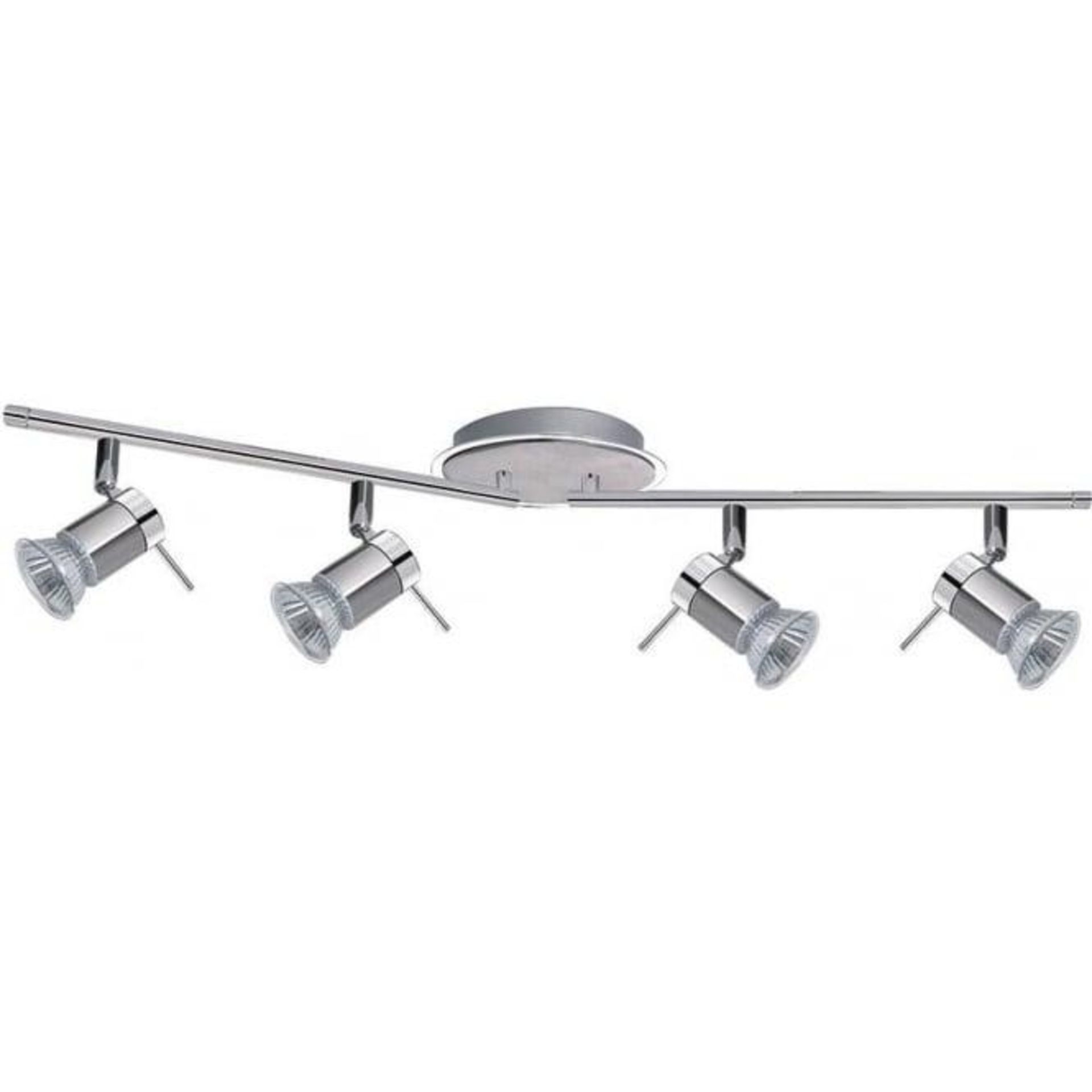 1 x Ex Display Aries 4 Light LED Spotlight Bar - Polished Chrome - CL364 - Ref: ERP2- 12149 - Locat