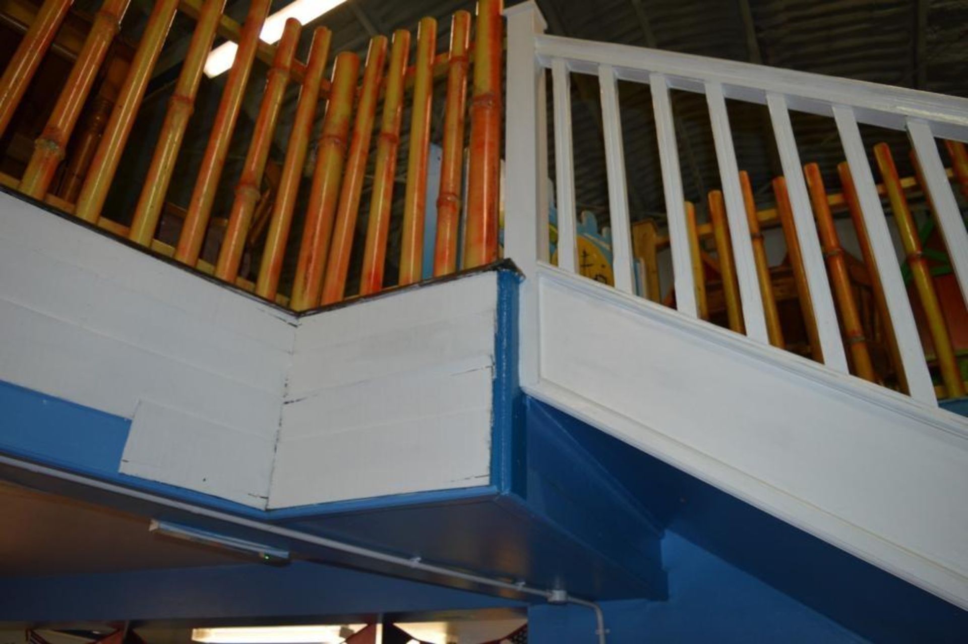 1 x Large Mezzanine Floor With Staircase - H230 x W1700 x D1200 cms - CL351 - Location: Chorley PR6 - Image 6 of 8