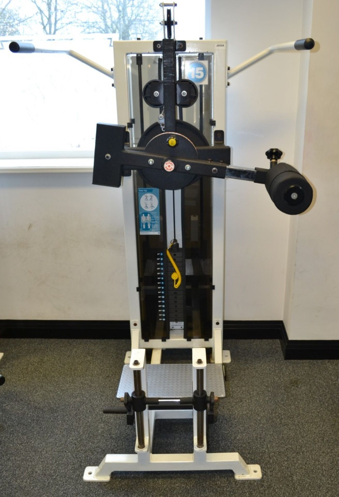 1 x Force Total Hip Pin Loaded Gym Machine With 75kg Weights - Ref: J2025/1FG - Image 2 of 3