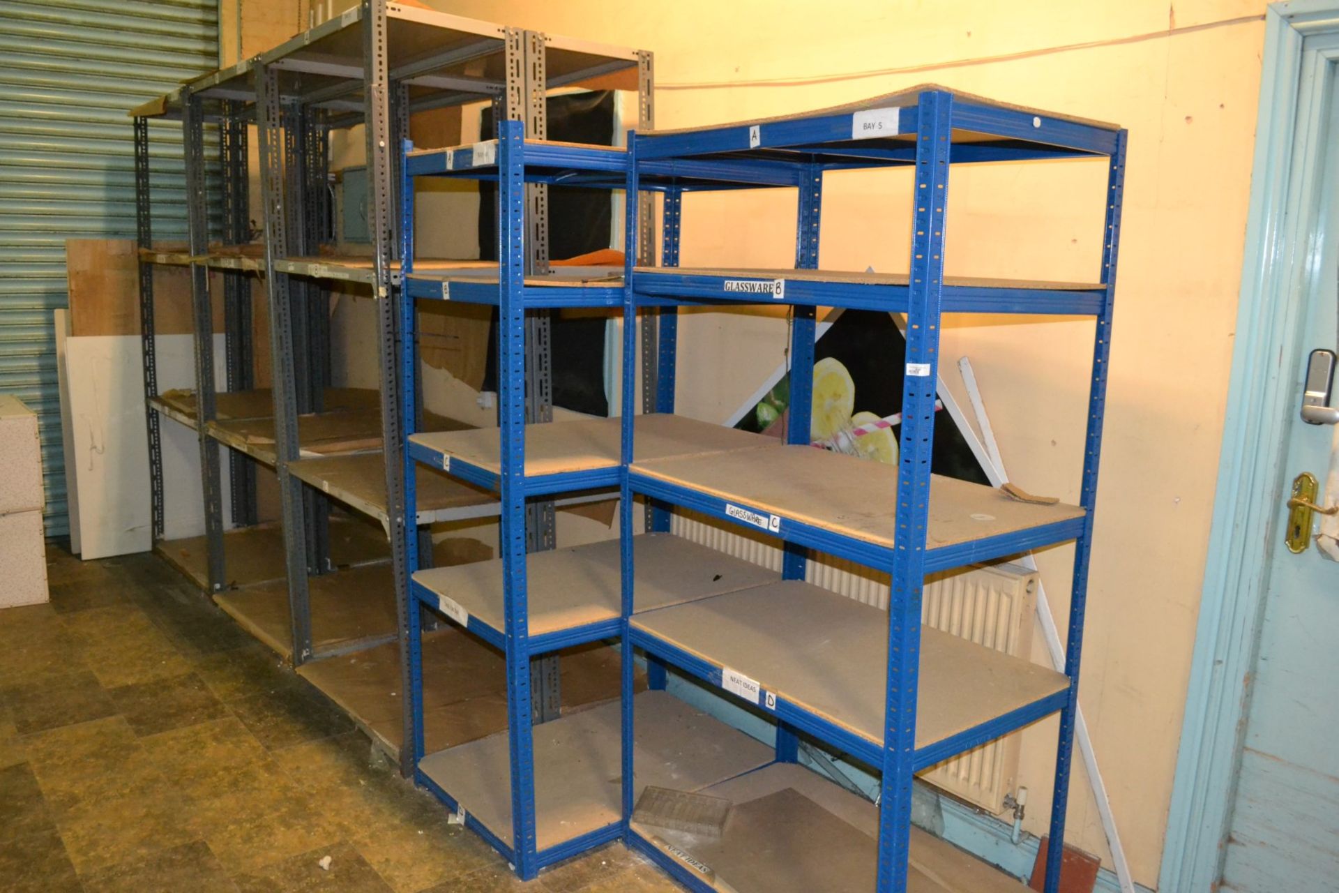 9 x Various Pieces of Steel Shelving - Various Sizes Included - BB GF PTP - CL351 - Location: - Image 3 of 6