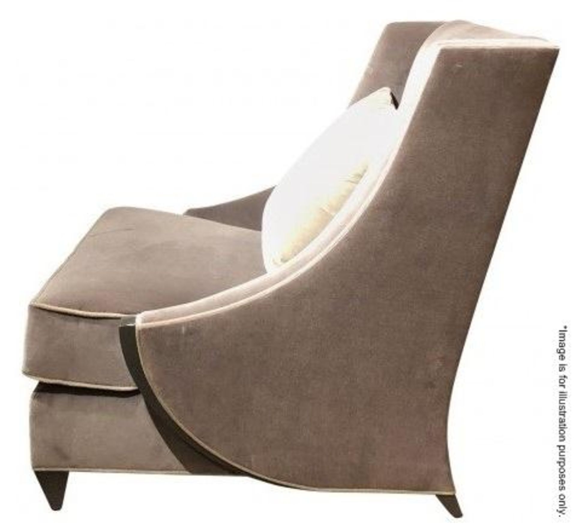 1 x Christopher Guy Val D'Isere Armchair - Colour: Light Mocha - Ref: 5800305/B - CL087 - B1/19 - Lo