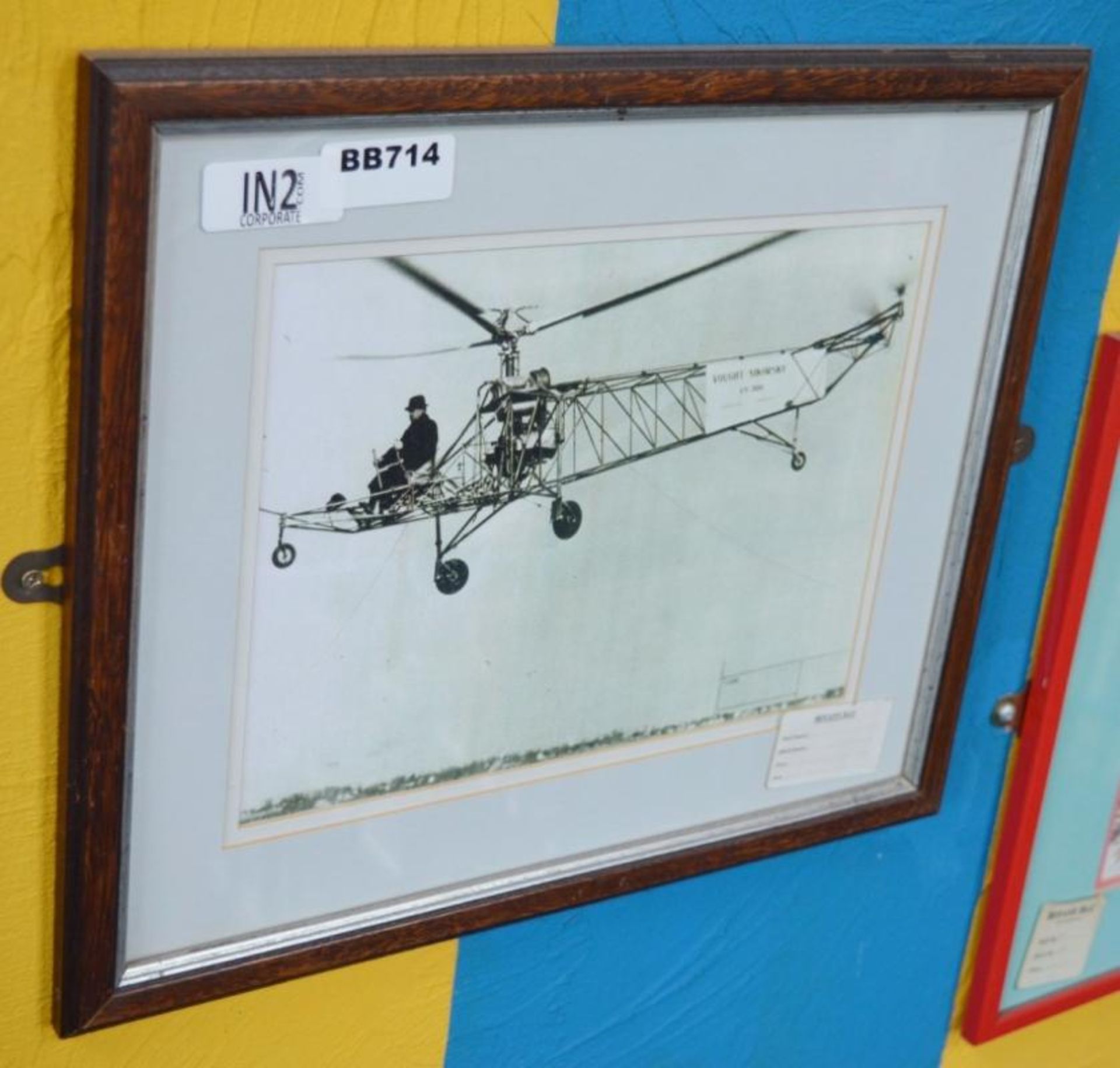 4 x Various Framed Helicopter Pictures - Ref BB000 - CL351 - Location: Chorley PR6 - Image 4 of 5