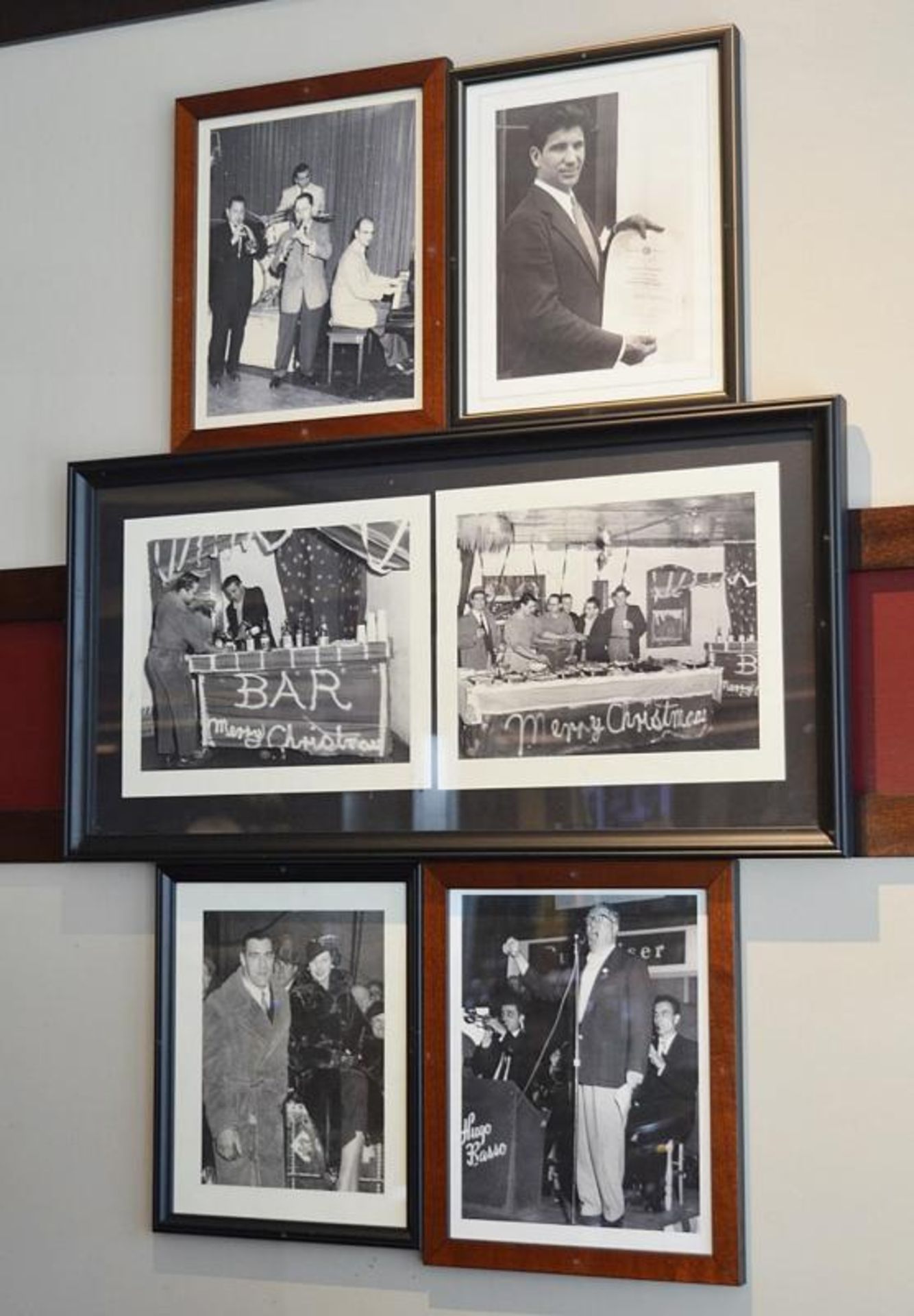 10 x Assorted Framed Pictures Featuring Nostalgic Images Of Italian Americana - Various Sizes - CL36