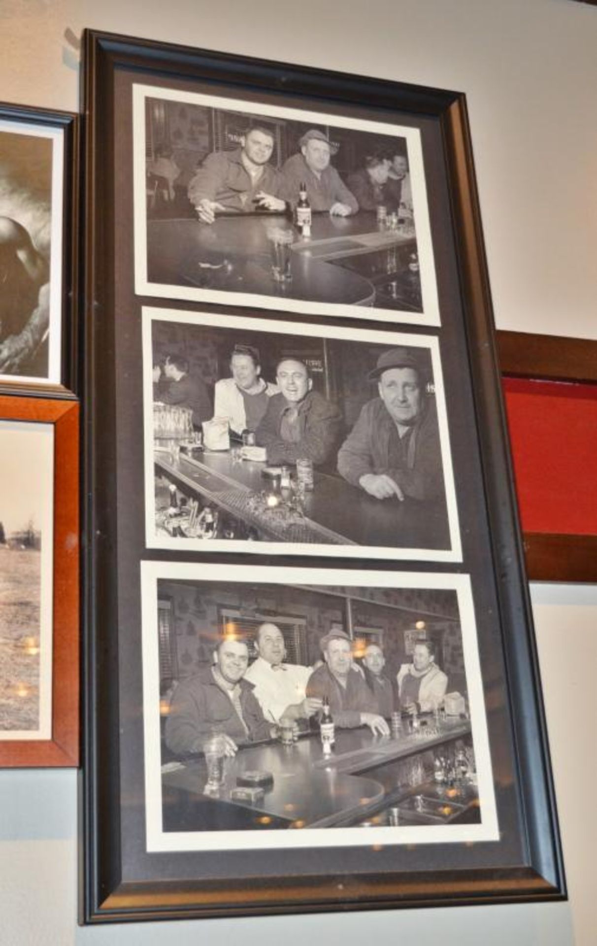 5 x Assorted Framed Pictures Featuring Nostalgic Images Of Italian Americana / Sporting Events - Var - Image 3 of 7
