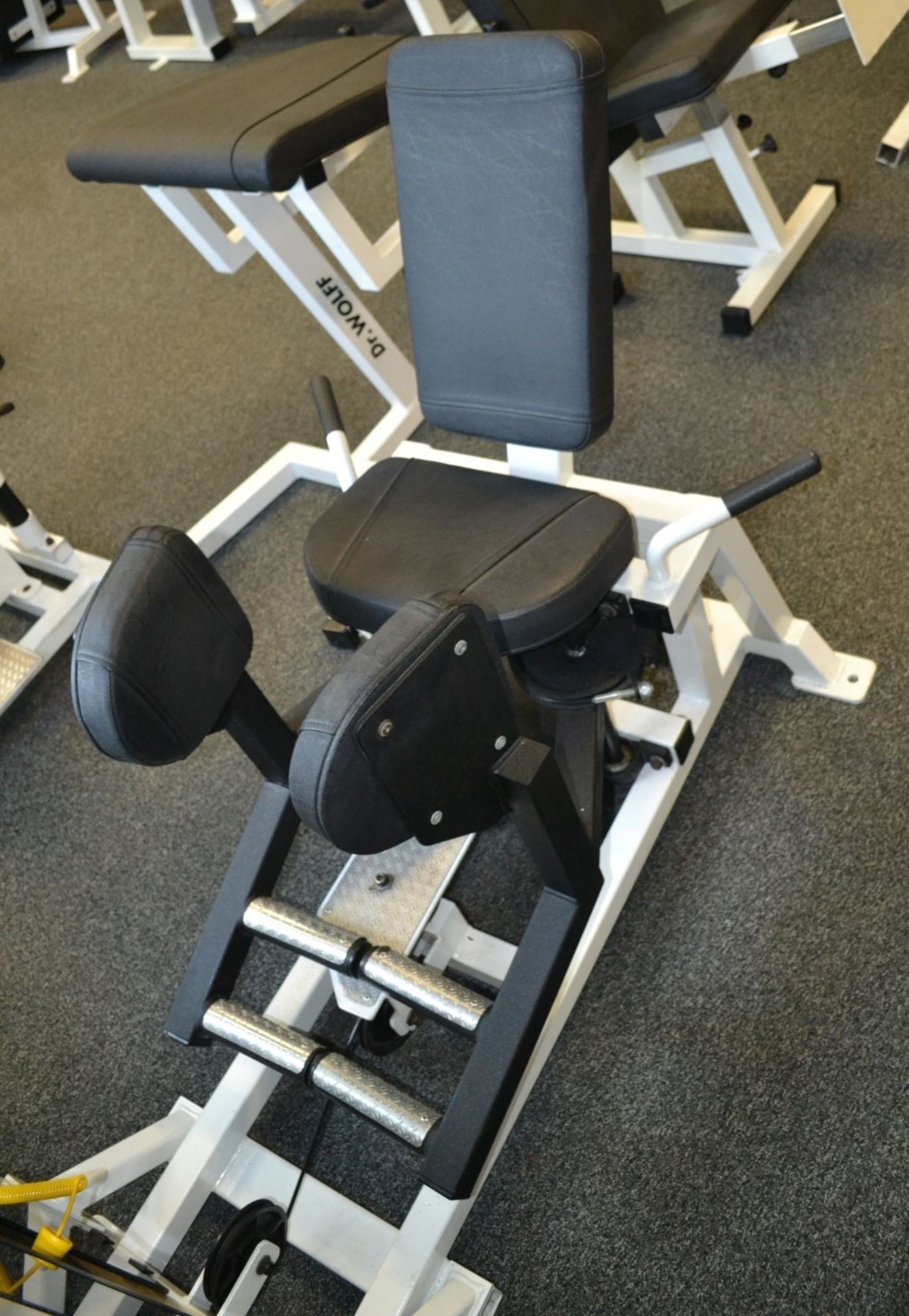 1 x Force Outer Thigh Adductor Pin Loaded Gym Machine With Weights - Ref: J2021/1FG - Image 3 of 4