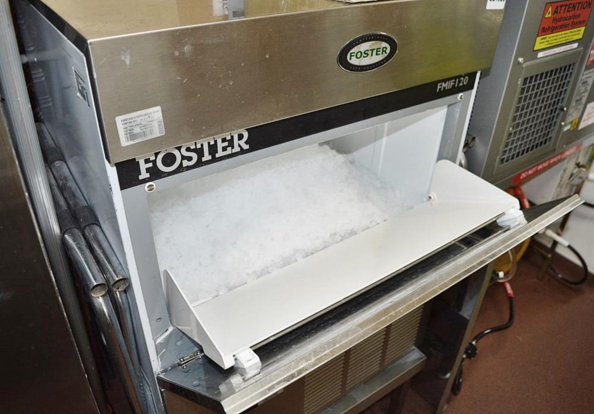 1 x Foster Modular Air-Cooled Ice Cube Maker - Model F132 With SB105 Bin - 130kg Output and 100kg St - Image 5 of 10