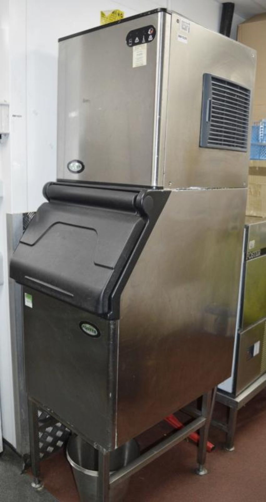 1 x Foster Modular Air-Cooled Ice Cube Maker - Model F132 With SB105 Bin - 130kg Output and 100kg St - Image 6 of 10