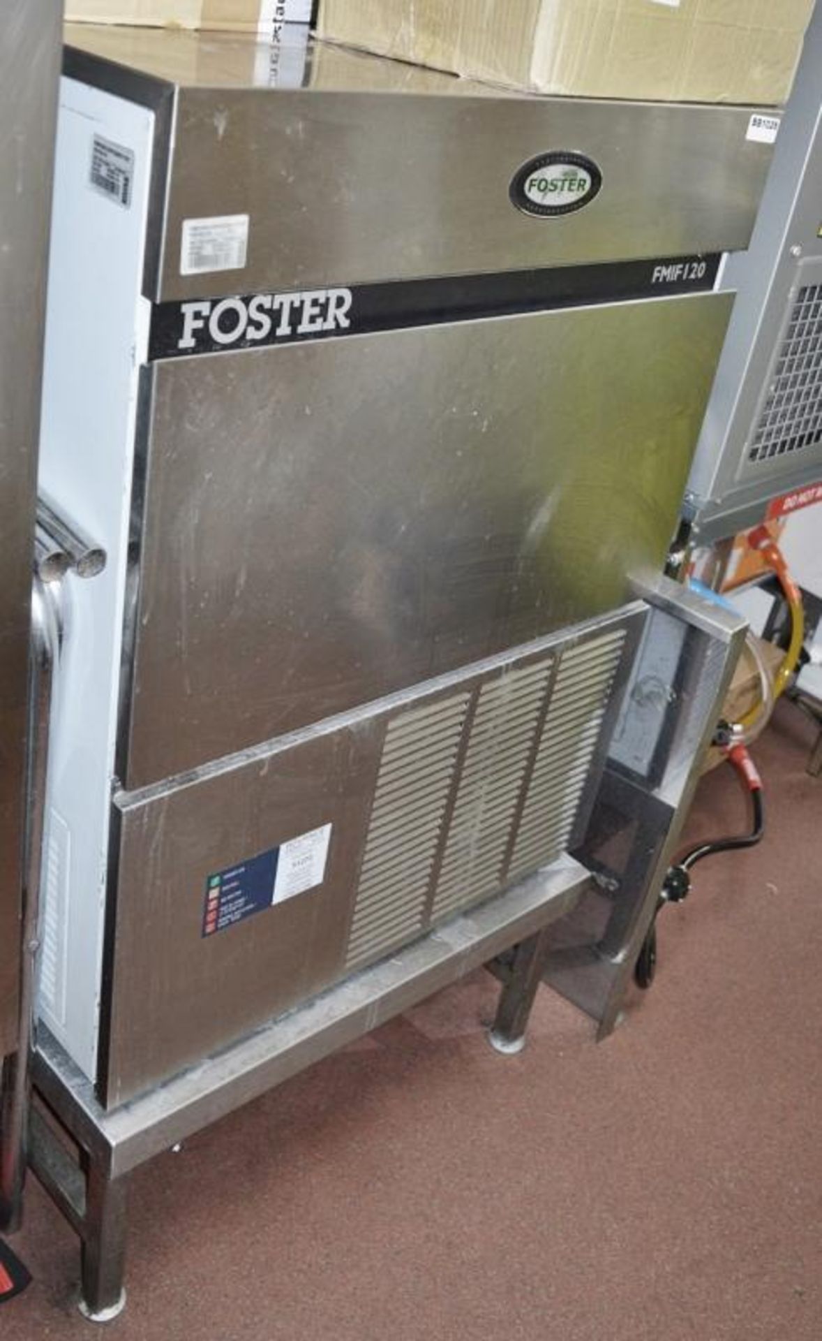 1 x Foster FMF120 130kg Output Ice Flaker With Stand - H120 x W70 x D50 cms - RRP £3,900 - Ref BB102 - Image 4 of 5