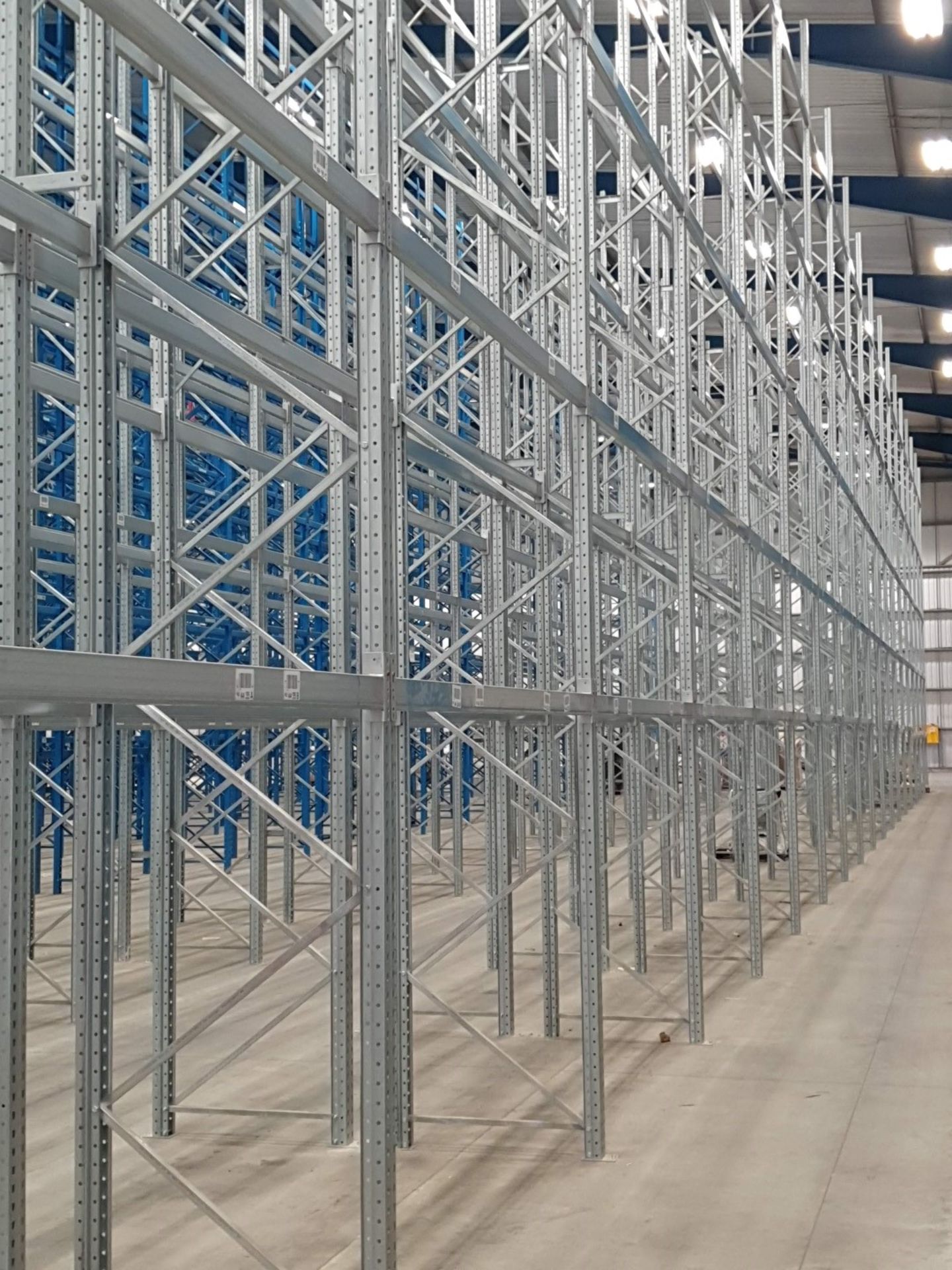 Large Quantity of 9m and 10m Dexion P90 Warehouse Racking in Good Condition - Location: Nottingham - Image 8 of 16