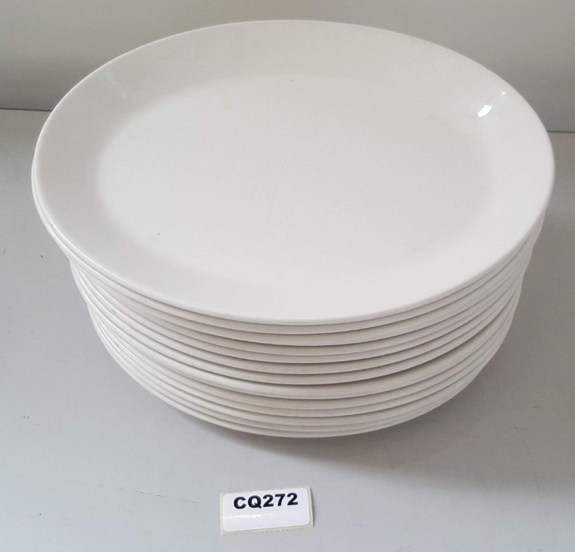 15 x Steelite Oval Serving Plates White L28/W21.5CM - Ref CQ272