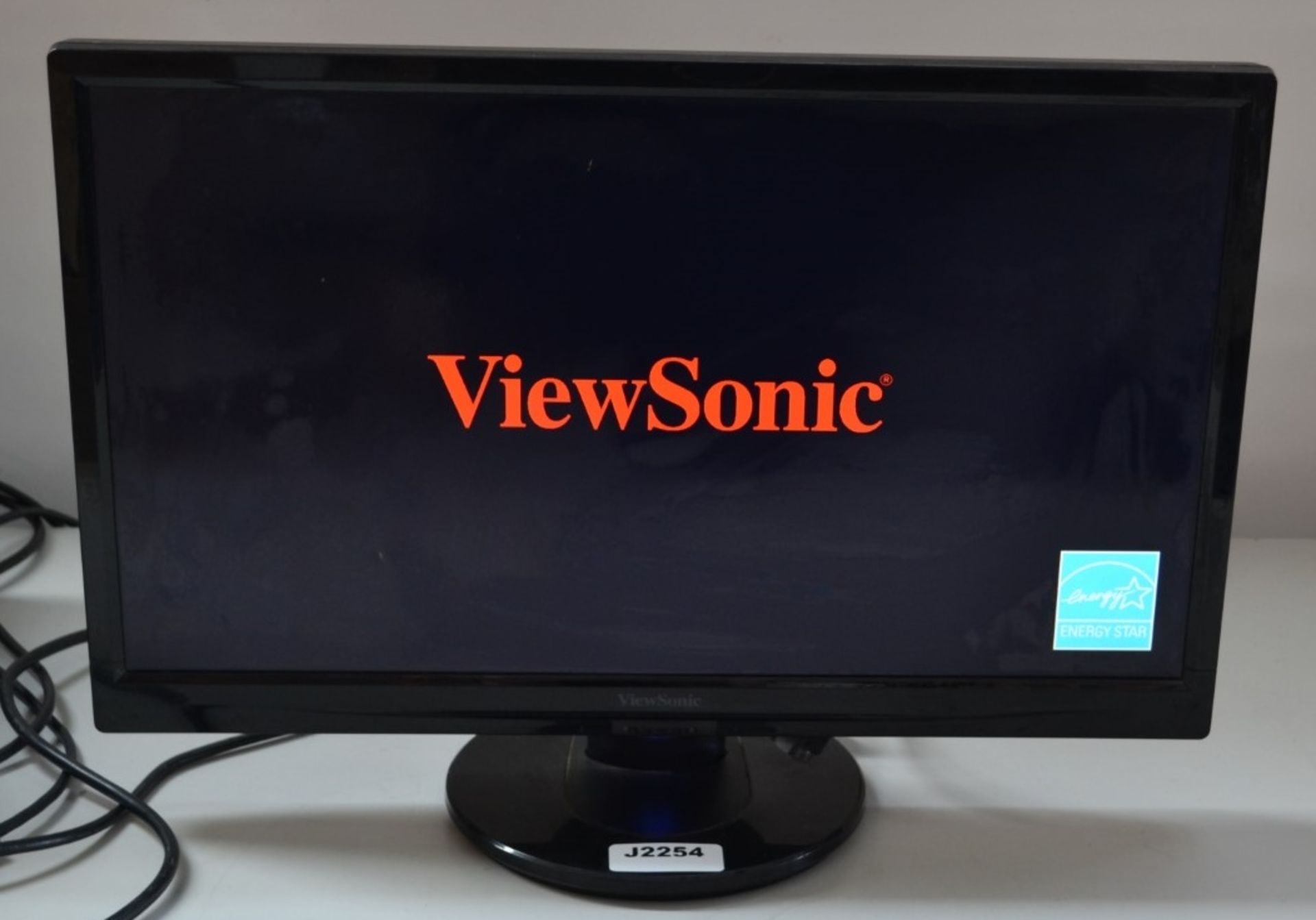 2 x View Sonic VA2246MLED 22" Widescreen PC Monitors - Ref J2255