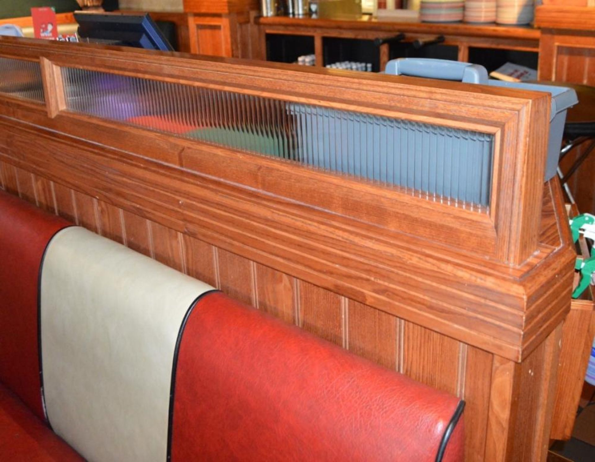 1 x Selection of Cosy Bespoke Seating Booths in a 1950's Retro American Diner Design With Dining Tab - Image 26 of 30