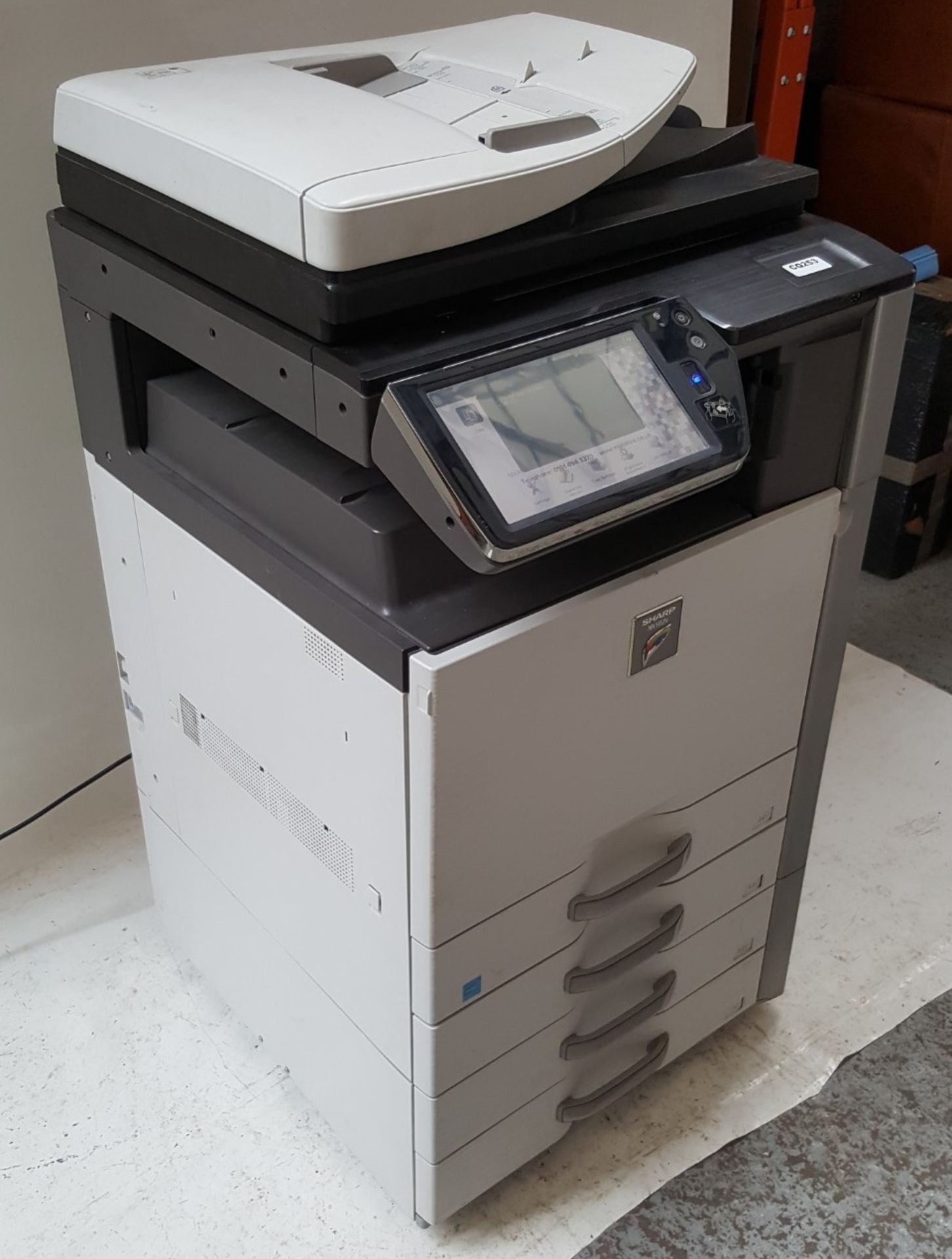 1 x Sharp MX-5112N Digital Copier Office Printer - Ref CQ253 - Image 2 of 7